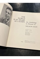Book - The World is as Sharp as a Knife