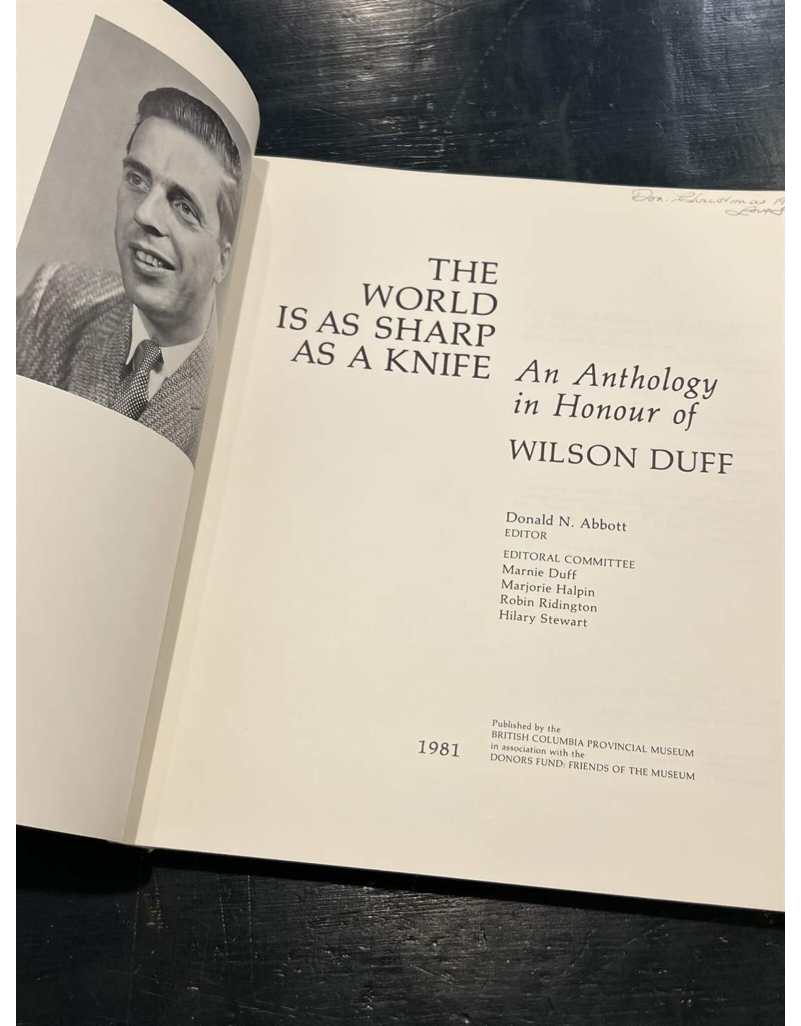 Book - The World is as Sharp as a Knife