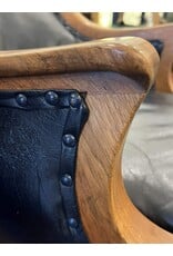 Chair - fabulous leather swivel desk chair