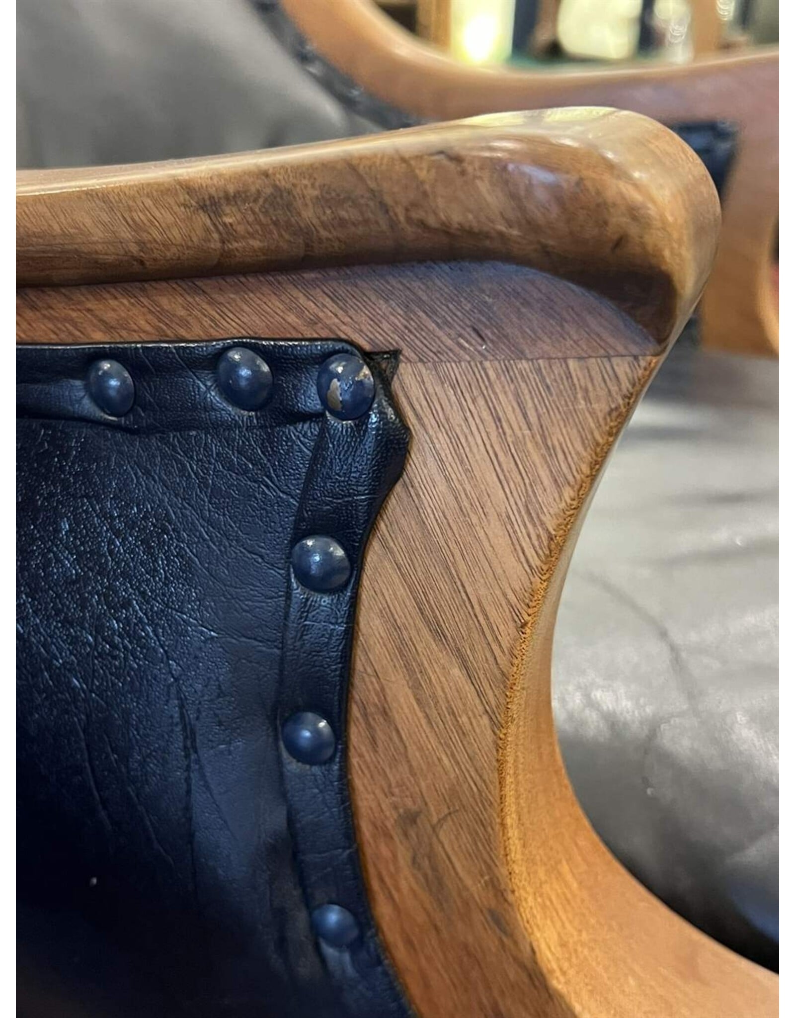 Chair - fabulous leather swivel desk chair