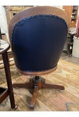 Chair - fabulous leather swivel desk chair