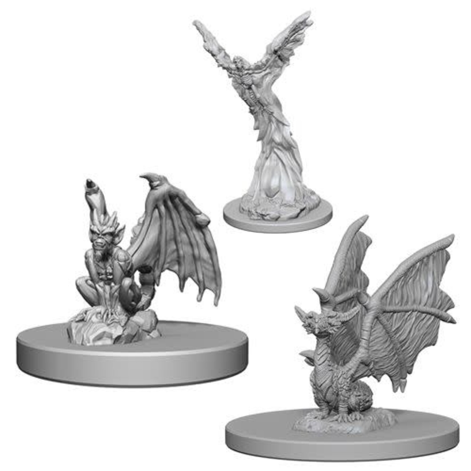 Wiz Kids Unpainted Miniatures: Familiars - D&D - W01