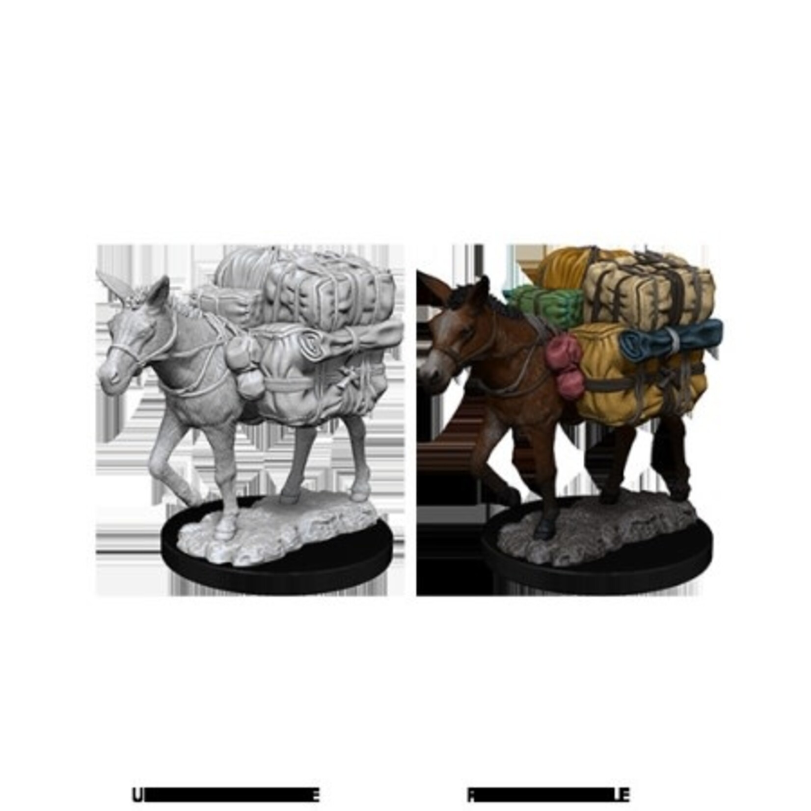 Wiz Kids Unpainted Miniatures: Pack Mule - DC - W07
