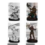 Wiz Kids Unpainted Miniatures: Half-Orc Fighter Female - D&D - W07