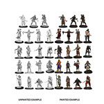 Wiz Kids Unpainted Miniatures: Townspeople & Accessories - PF - W08