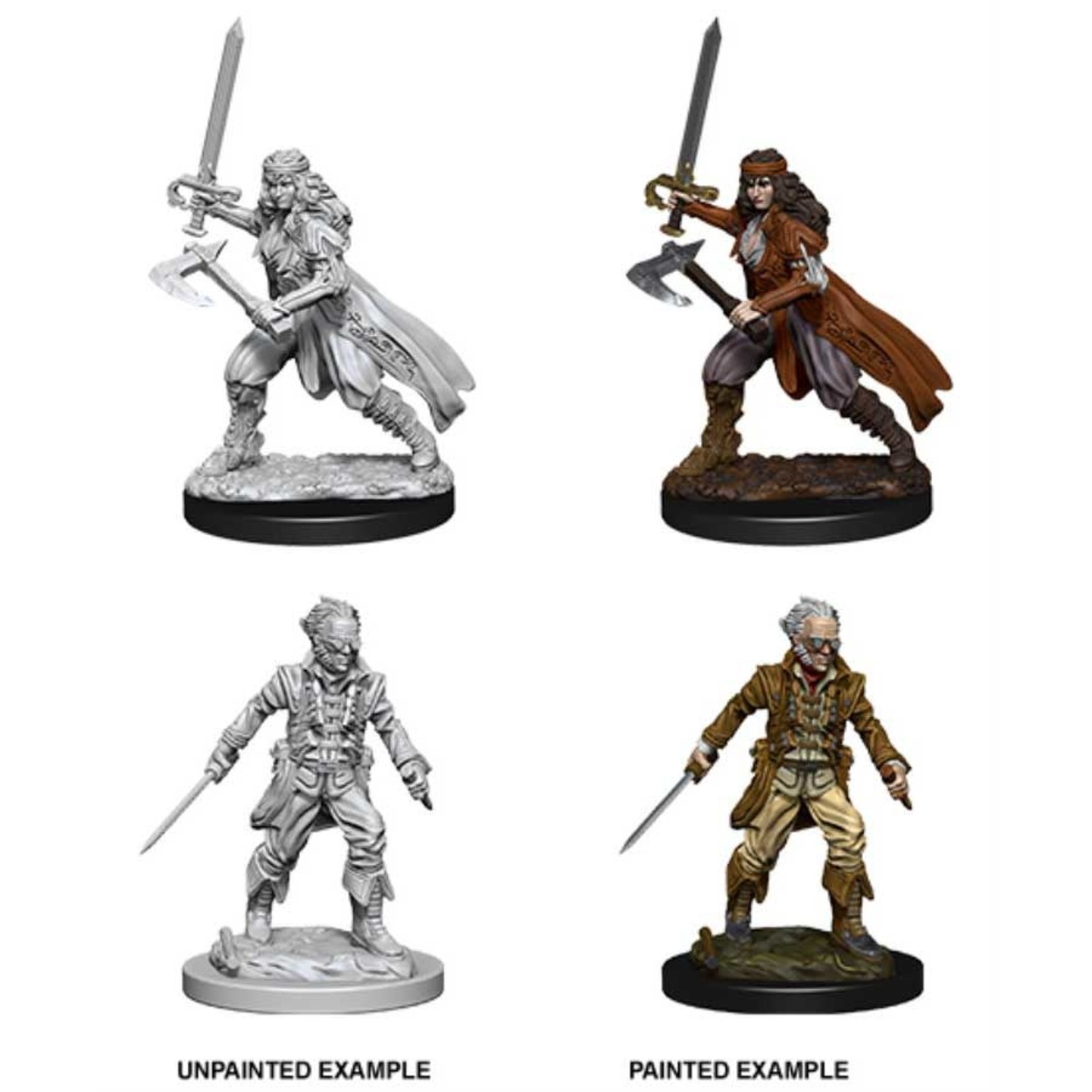 Wiz Kids Unpainted Miniatures: Vampire Hunters - D&D - W08