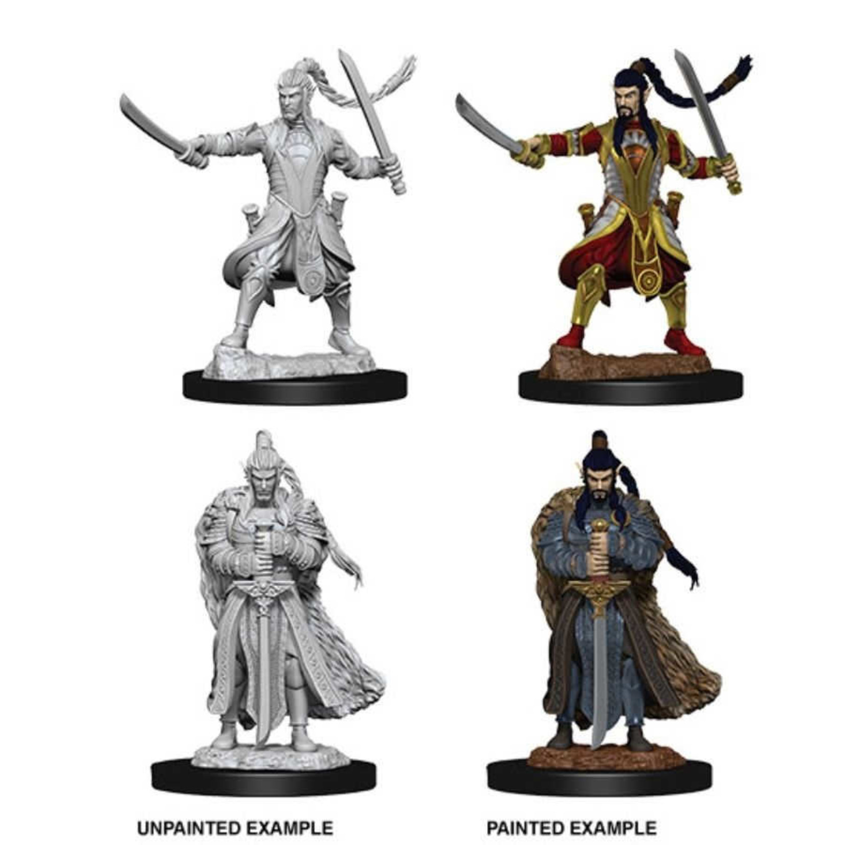 Wiz Kids Unpainted Miniatures: Elf Paladin Male - D&D - W09