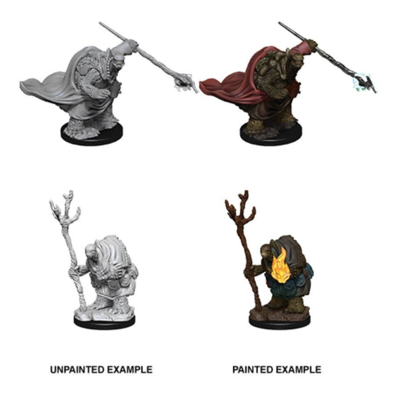 Wiz Kids Unpainted Miniatures: Tortles Adventurers - D&D - W09