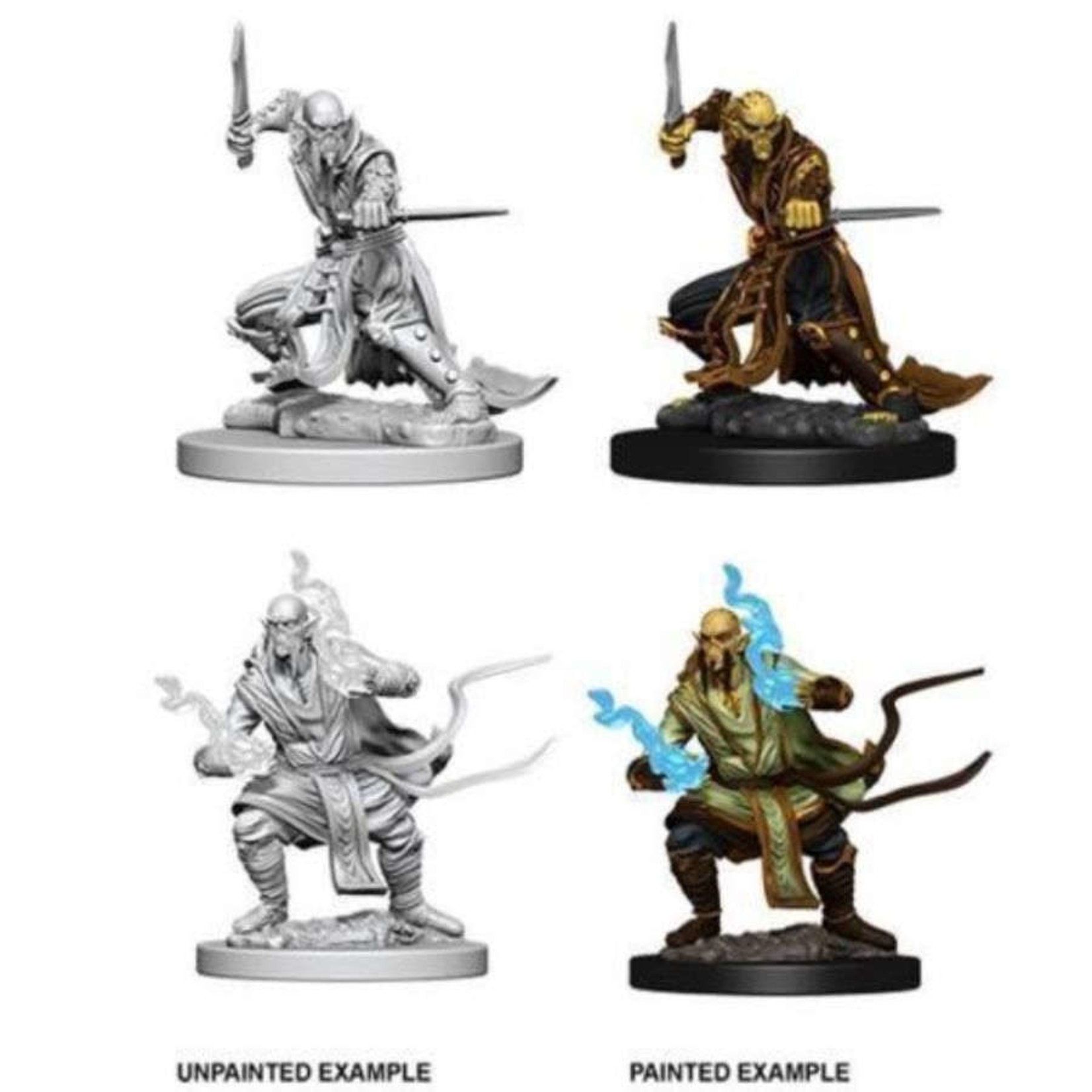 Wiz Kids Unpainted Miniatures: Githzerai - D&D - W05