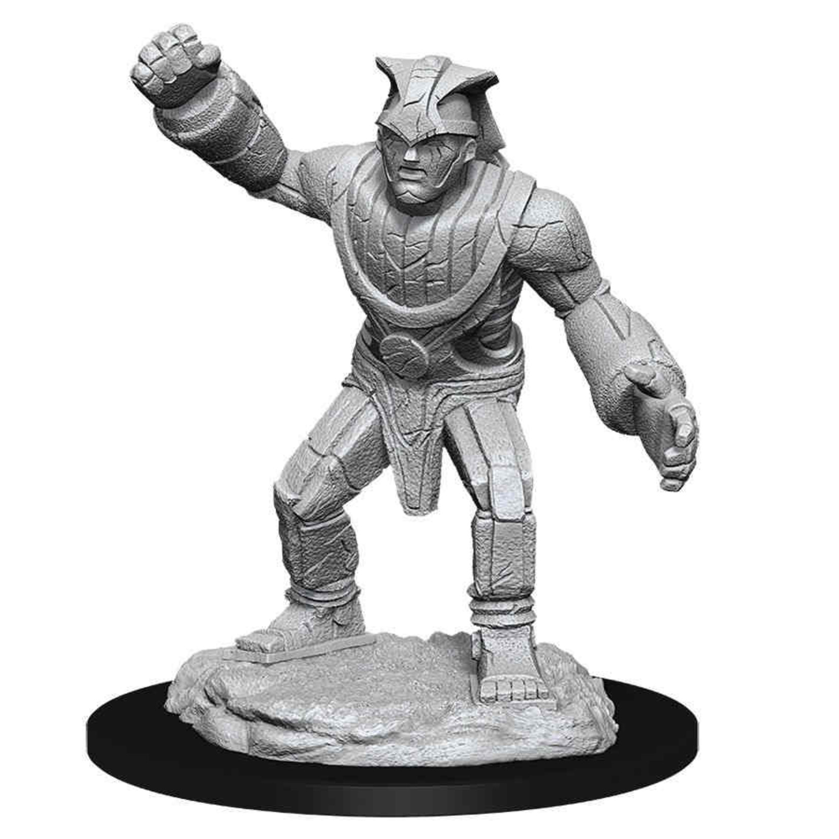 Wiz Kids Unpainted Miniatures: Stone Golem - D&D - W11