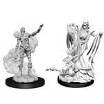 Wiz Kids Unpainted Miniatures: Lich and Mummy Lord - D&D - W11