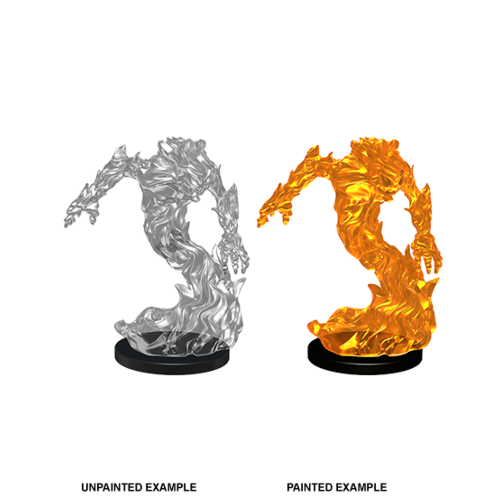 Wiz Kids Unpainted Miniatures: Medium Fire Elemental - PF - W05