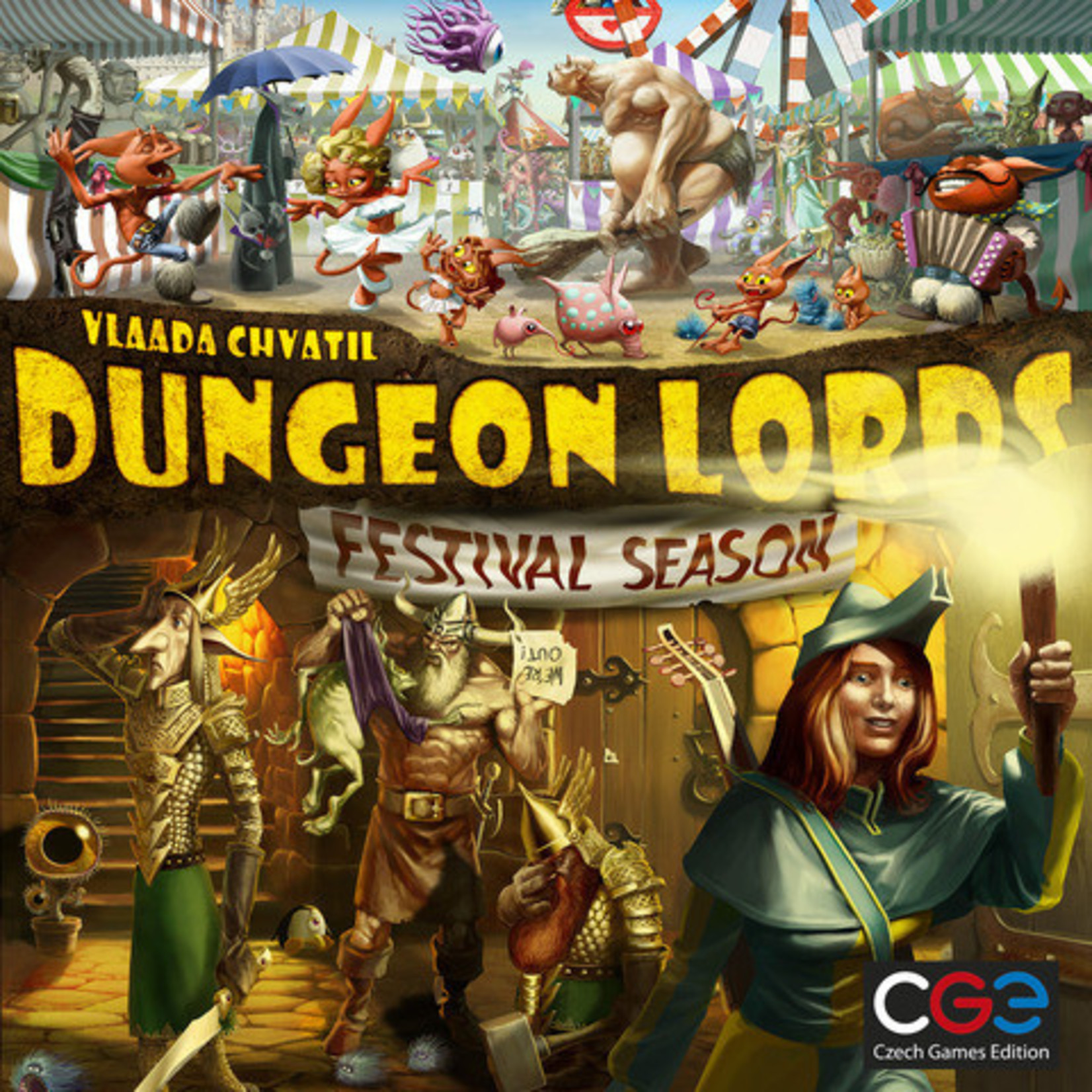 Czech Games Dungeon Lords: Festival Season