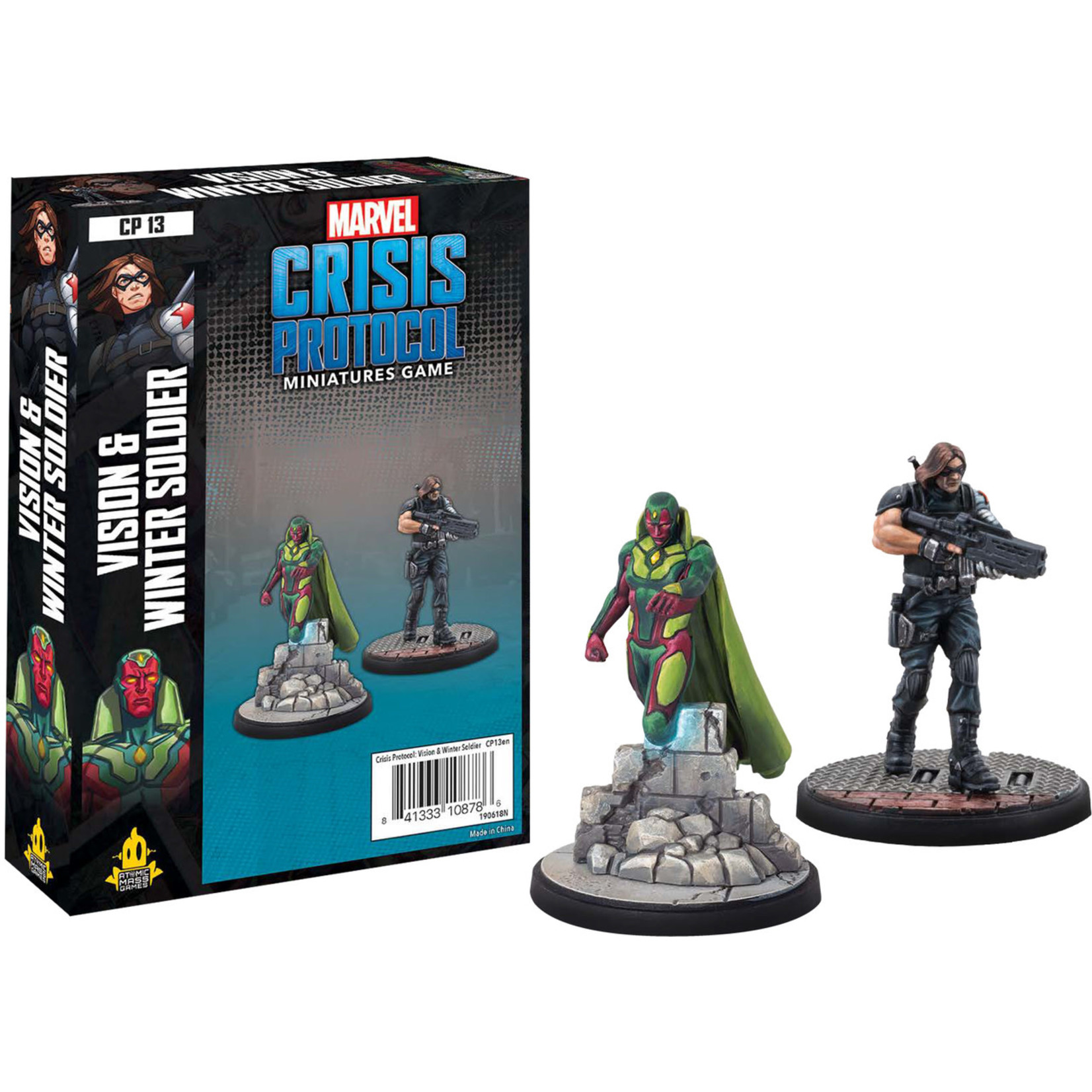 Atomic Mass Games Marvel: Crisis Protocol - Vision & Winter Soldier