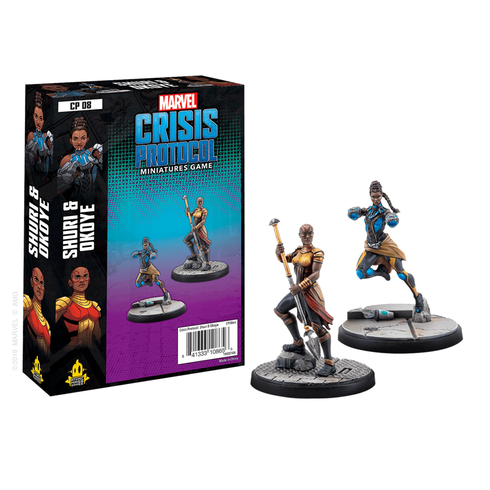 Atomic Mass Games Marvel: Crisis Protocol - Shuri & Okoye