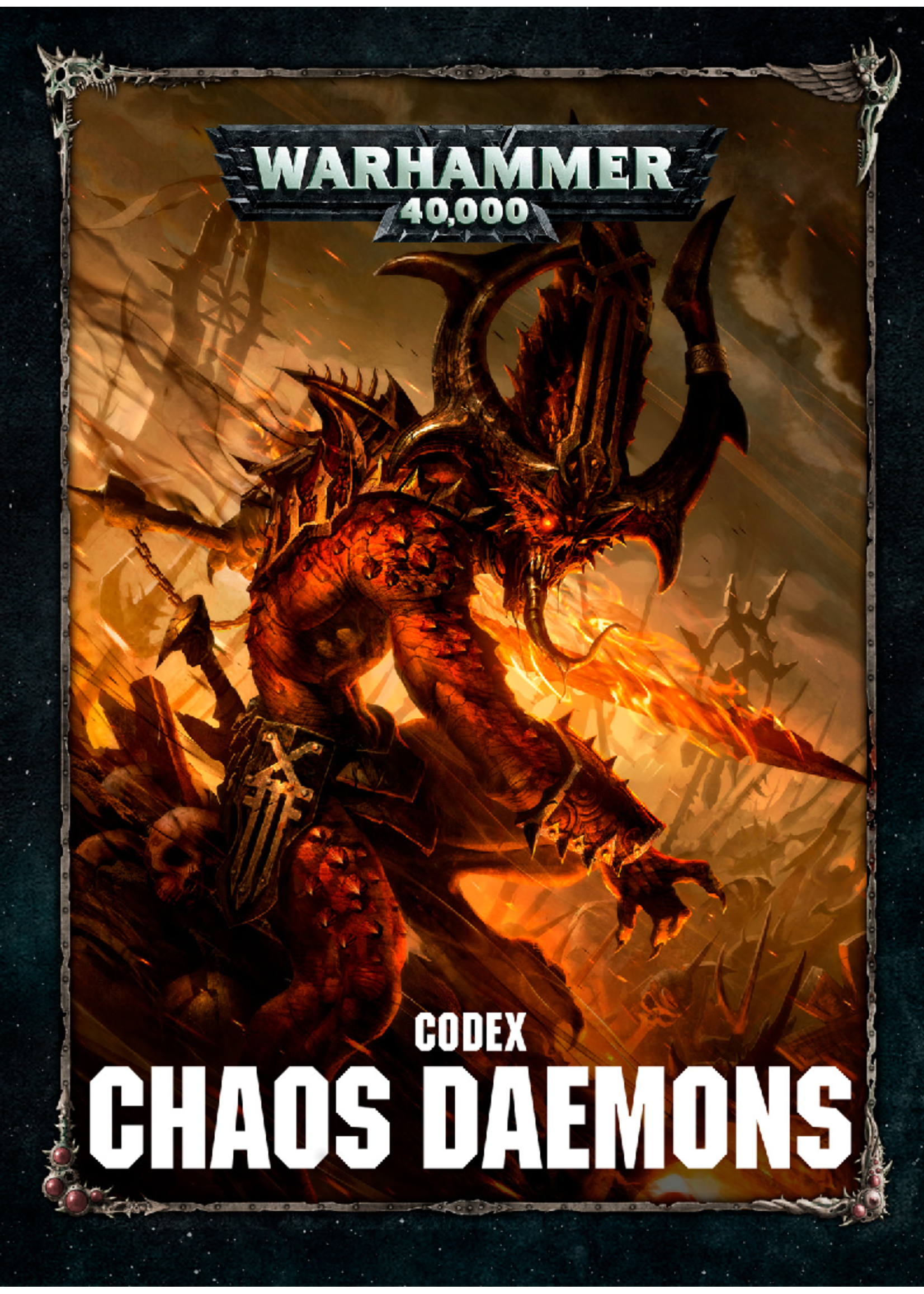 Games Workshop Warhammer 40k: Codex: Chaos Daemons (8th Edition)