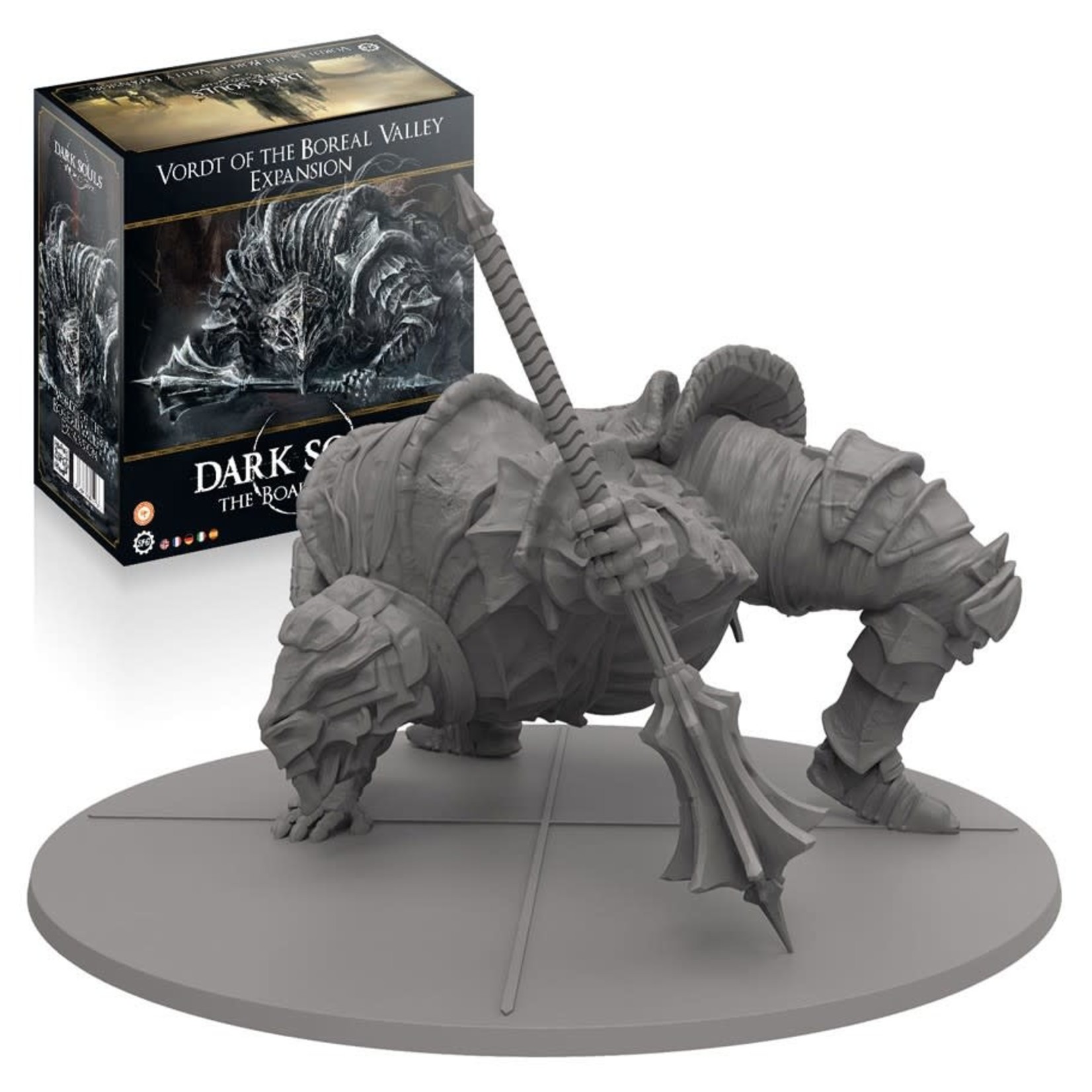 Steamforged Games Dark Souls: the Board Game MegaBoss Expansions - RETAIL EXCLUSIVE - Vordt of the Boreal Valley
