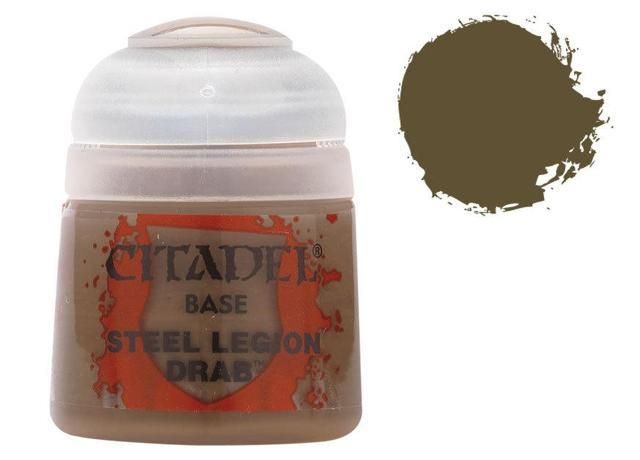 Citadel Steel Legion Drab - Base Paint - 12ml - 21-17 - Buy now at