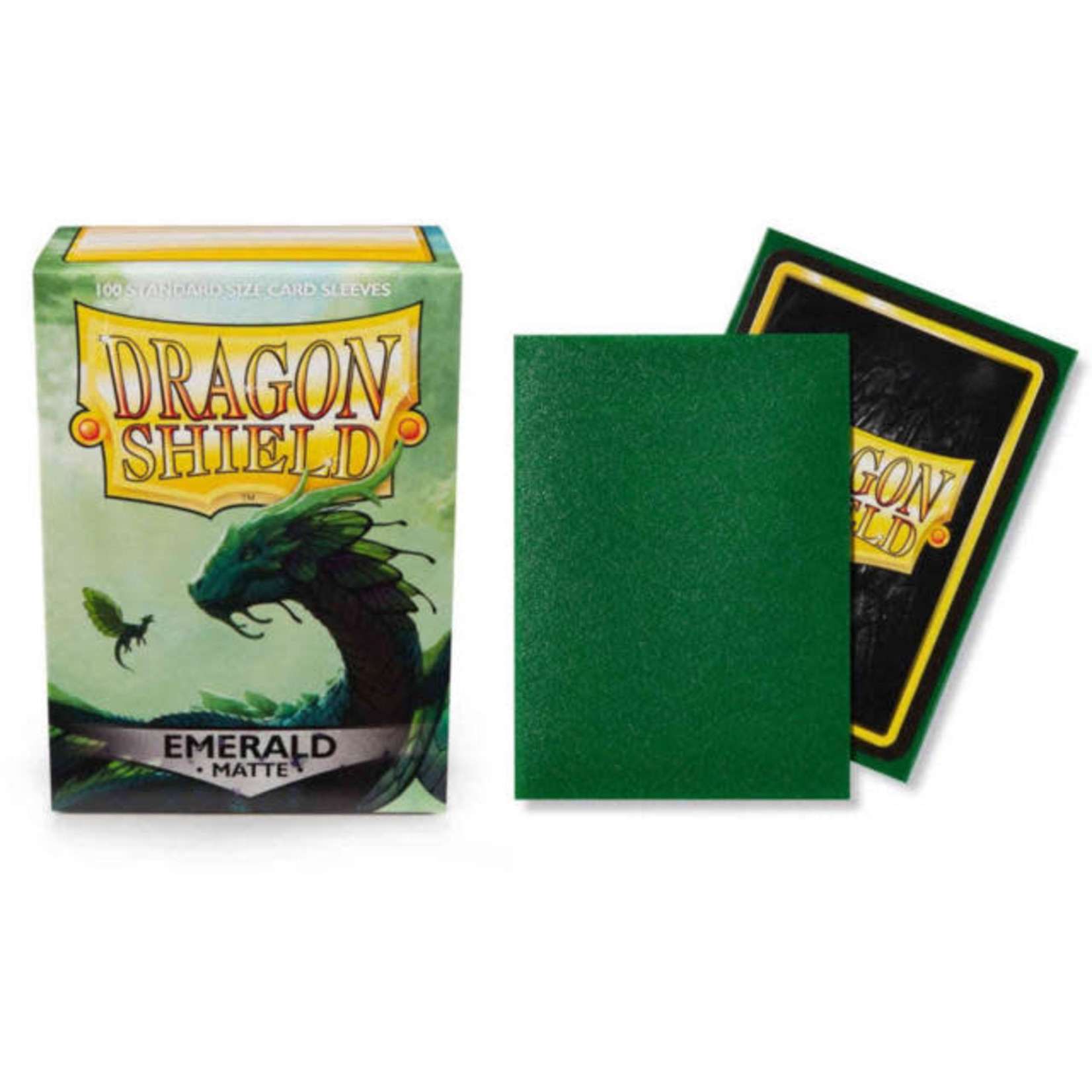 Arcane Tinmen Dragon Shield: (100) Matte Emerald