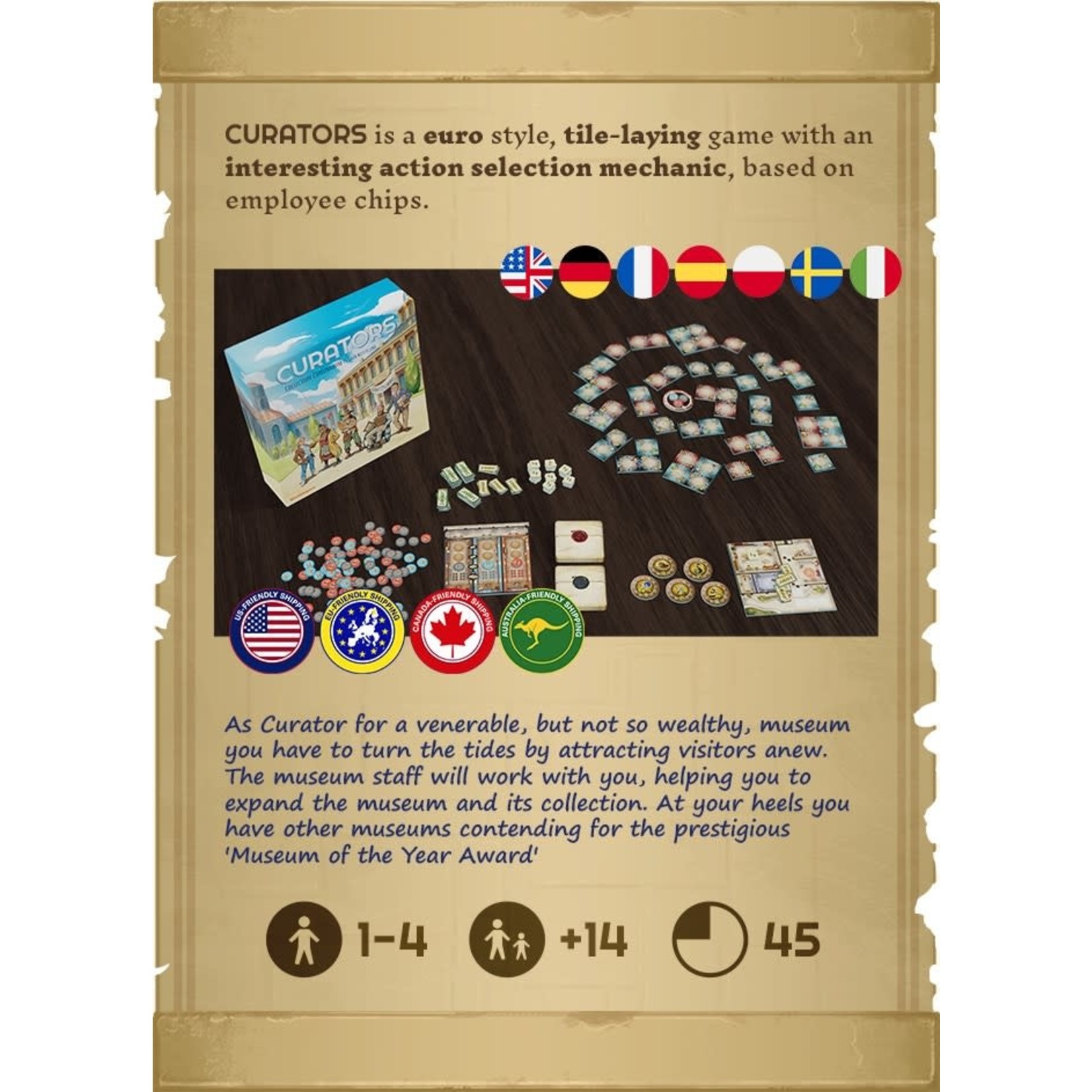 Worldshapers Curators (Kickstarter Base Game)
