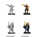 Wiz Kids Unpainted Miniatures: Human Sorcerer Male - D&D - W12