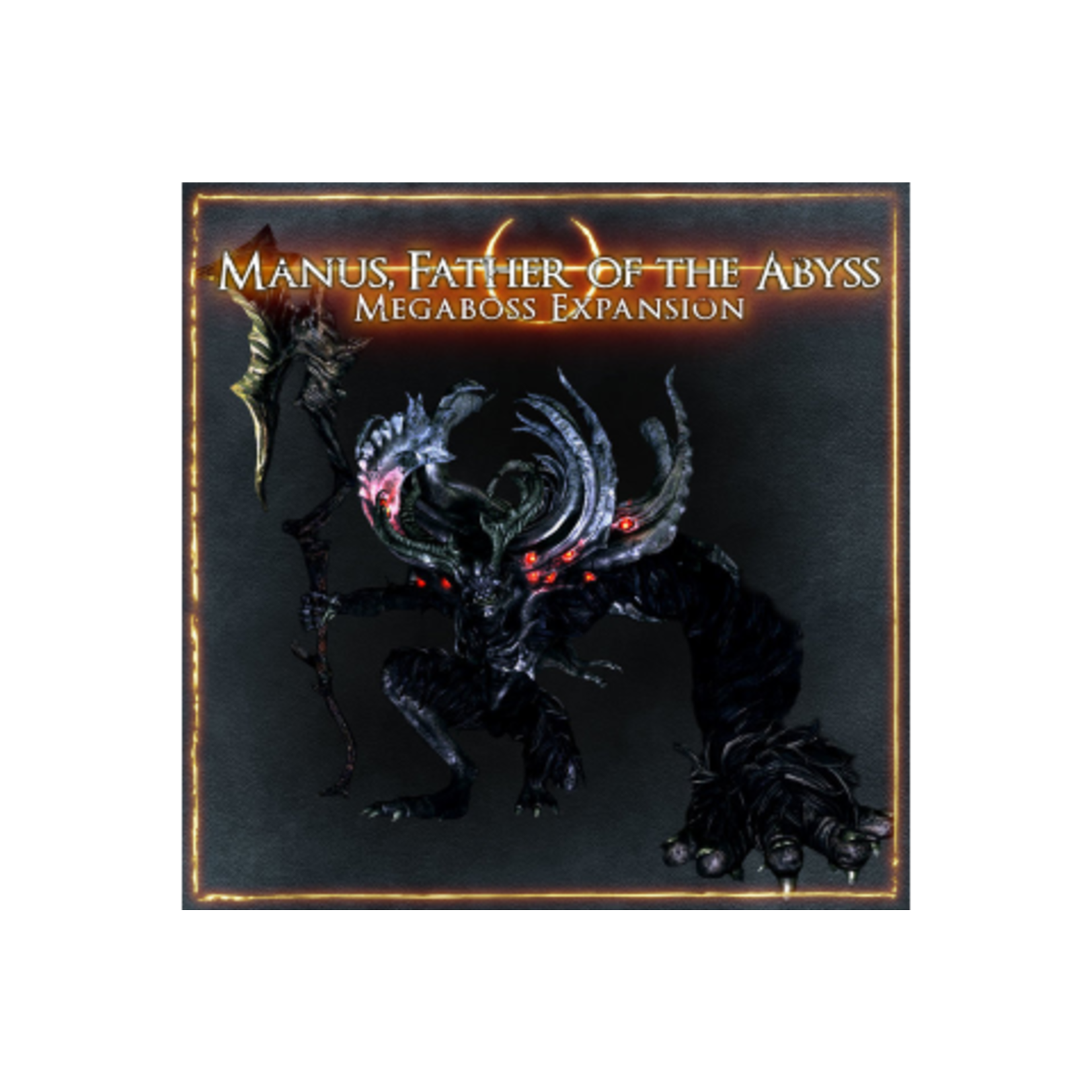 Steamforged Games Dark Souls: the Board Game MegaBoss Expansions - RETAIL EXCLUSIVE - Manus, Father of the Abyss