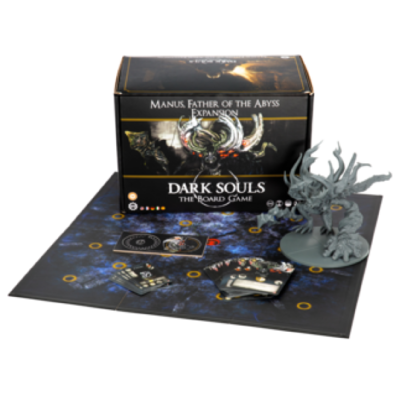 Steamforged Games Dark Souls: the Board Game MegaBoss Expansions - RETAIL  EXCLUSIVE - Manus, Father of the Abyss