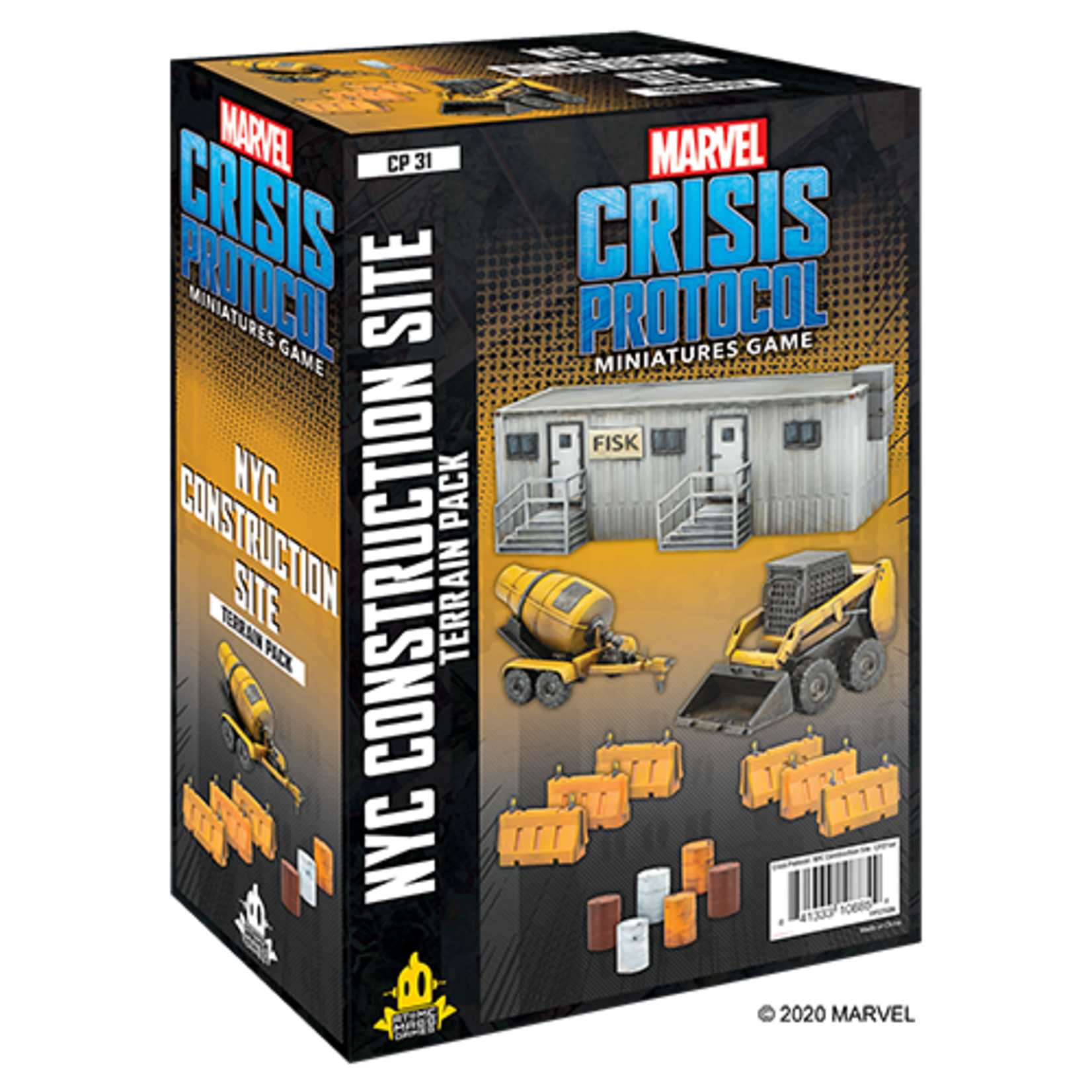 Atomic Mass Games Marvel: Crisis Protocol - NYC Construction Site Pack