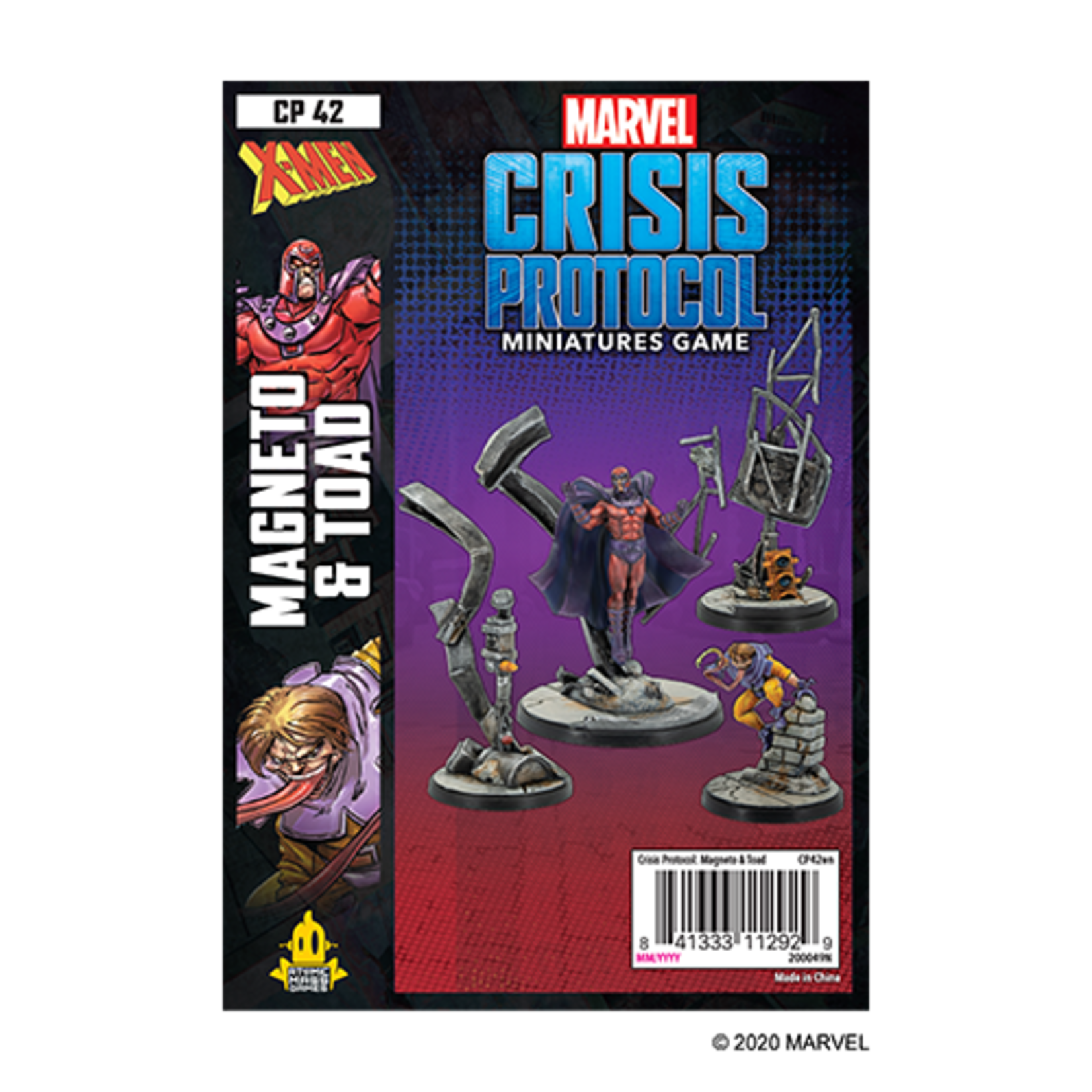 Atomic Mass Games Marvel: Crisis Protocol - Magneto & Toad (Discontinued)