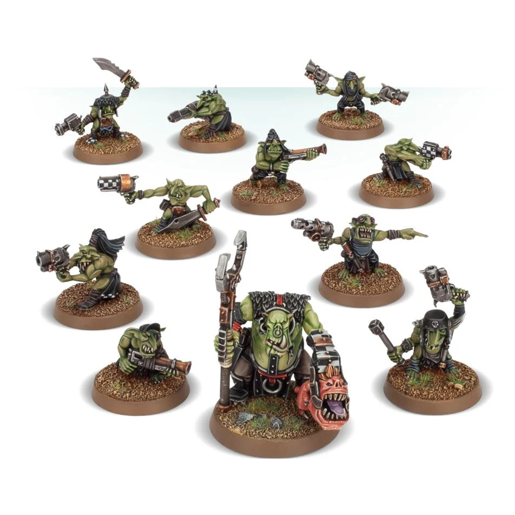Games Workshop Warhammer 40K: Orks - Ork Runtherd and Gretchin