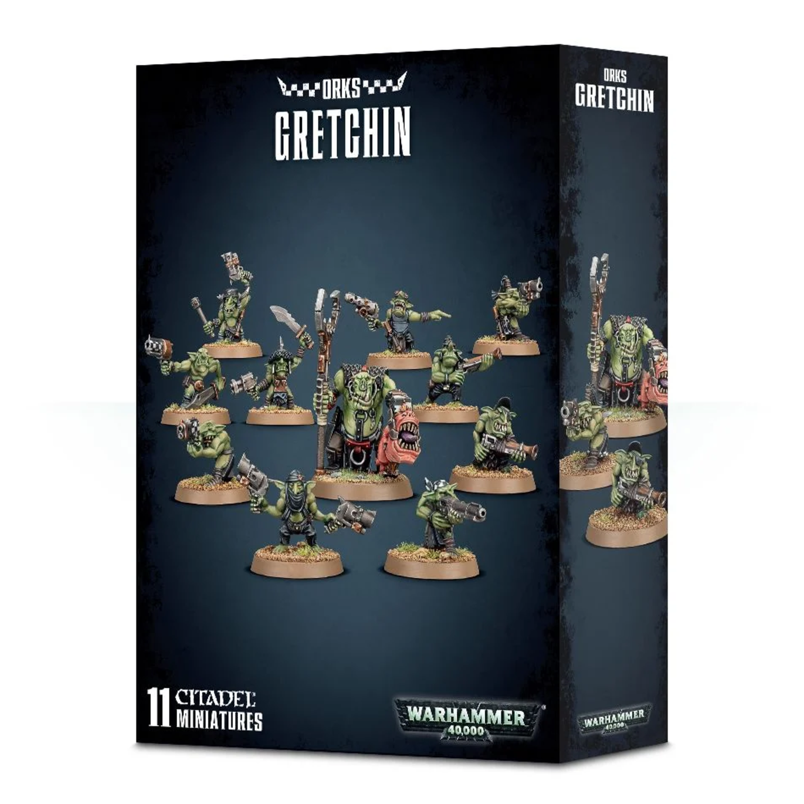 Games Workshop Warhammer 40K: Orks - Ork Runtherd and Gretchin