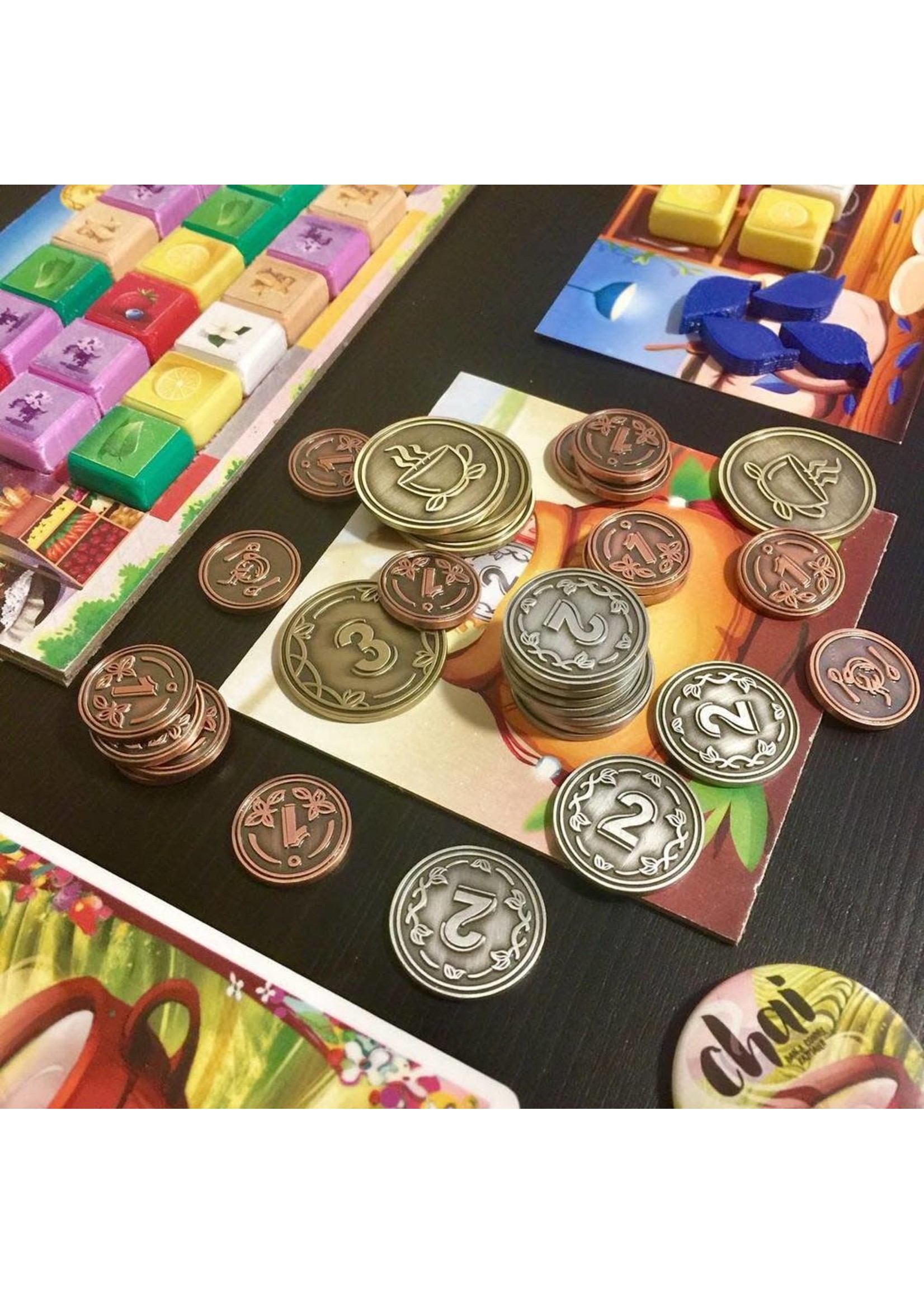 Steeped Games Chai Metal Coins (Kickstarter Exclusive)