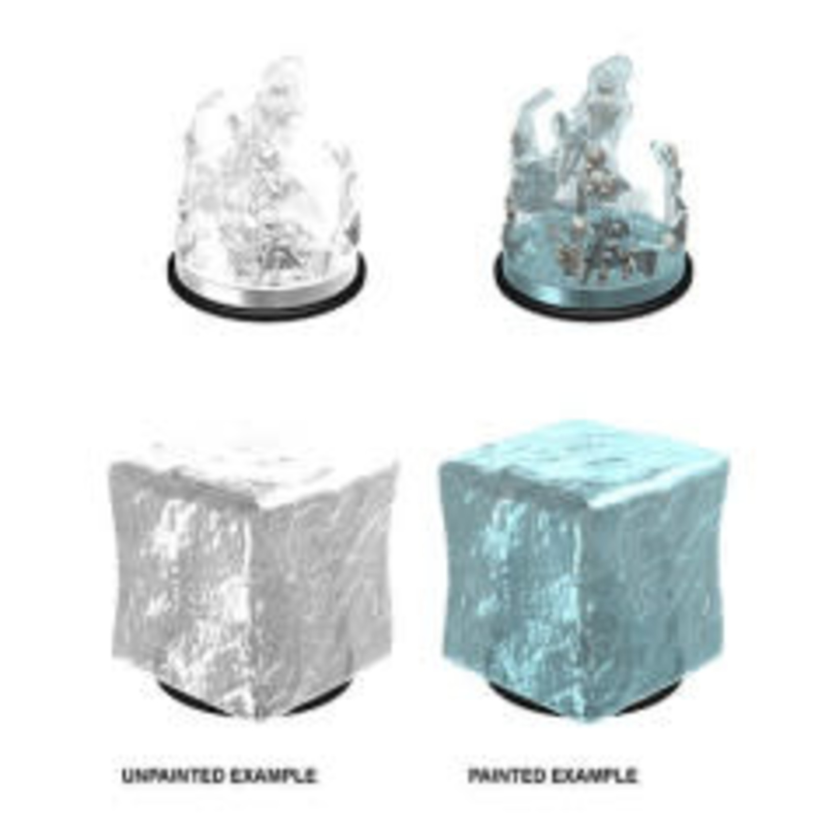 Wiz Kids Unpainted Miniatures: Gelatinous Cube - D&D - W12.5