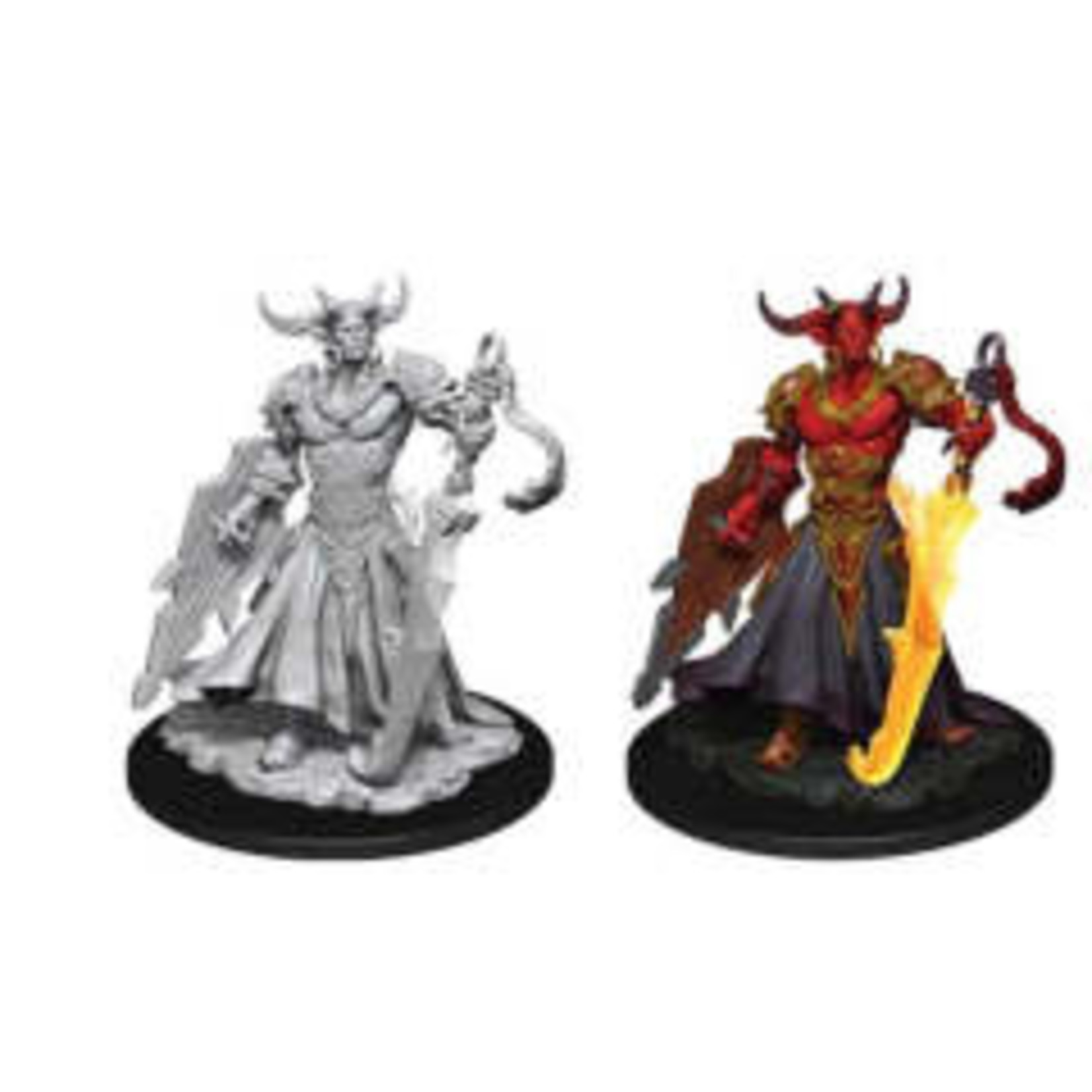 Wiz Kids Unpainted Miniatures: Genie Efreeti - Pathfinder - W12.5