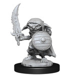 Wiz Kids Unpainted Miniatures: Goblin Fighter Male - PF - W13