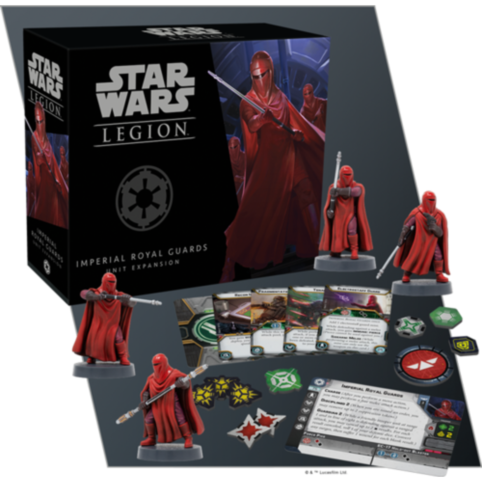 Fantasy Flight Star Wars Legion - Imperial - Imperial Royal Guards Unit Expansion