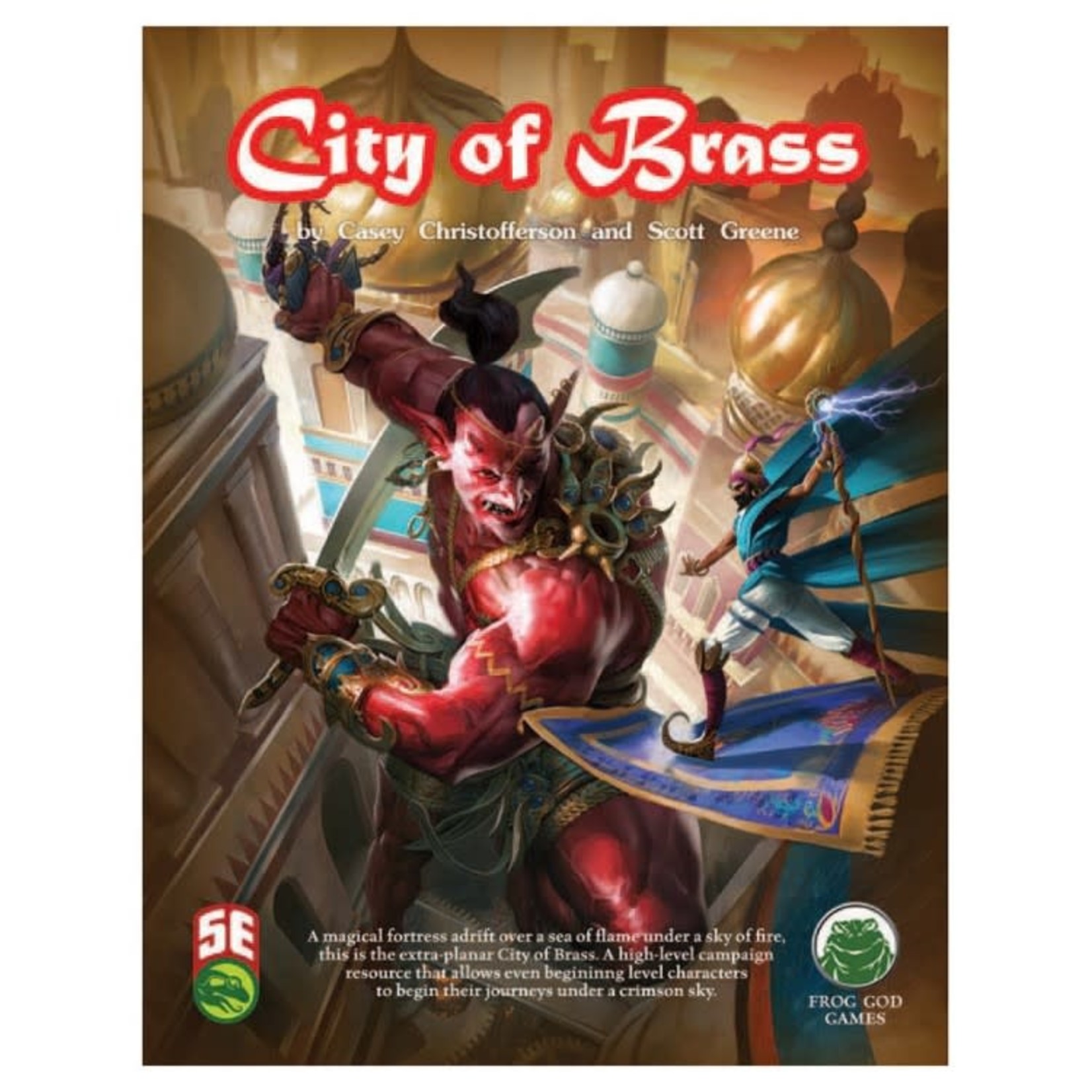 Frog God Games D&D 5E: The City of Brass