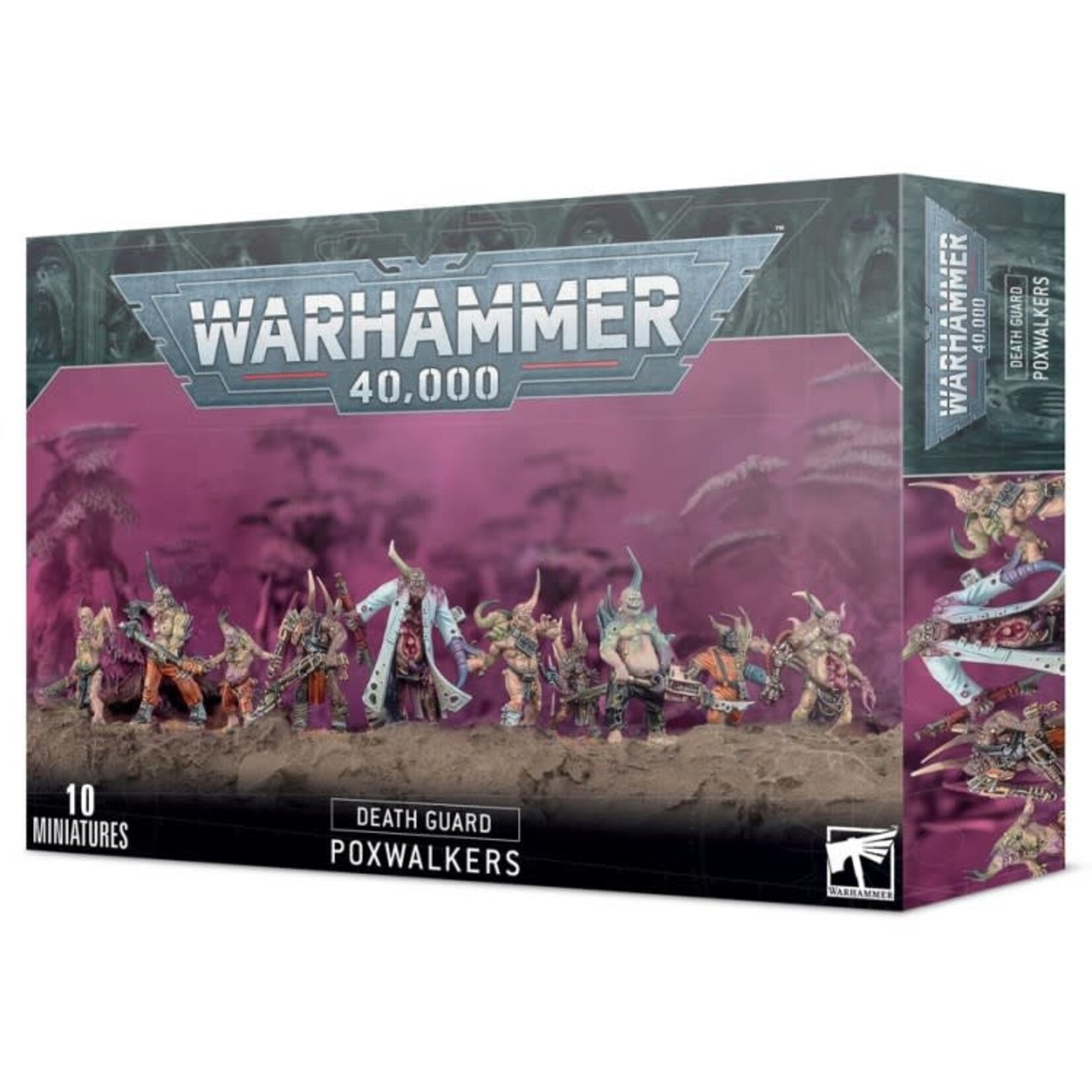 Games Workshop Warhammer 40K: Death Guard - Poxwalkers