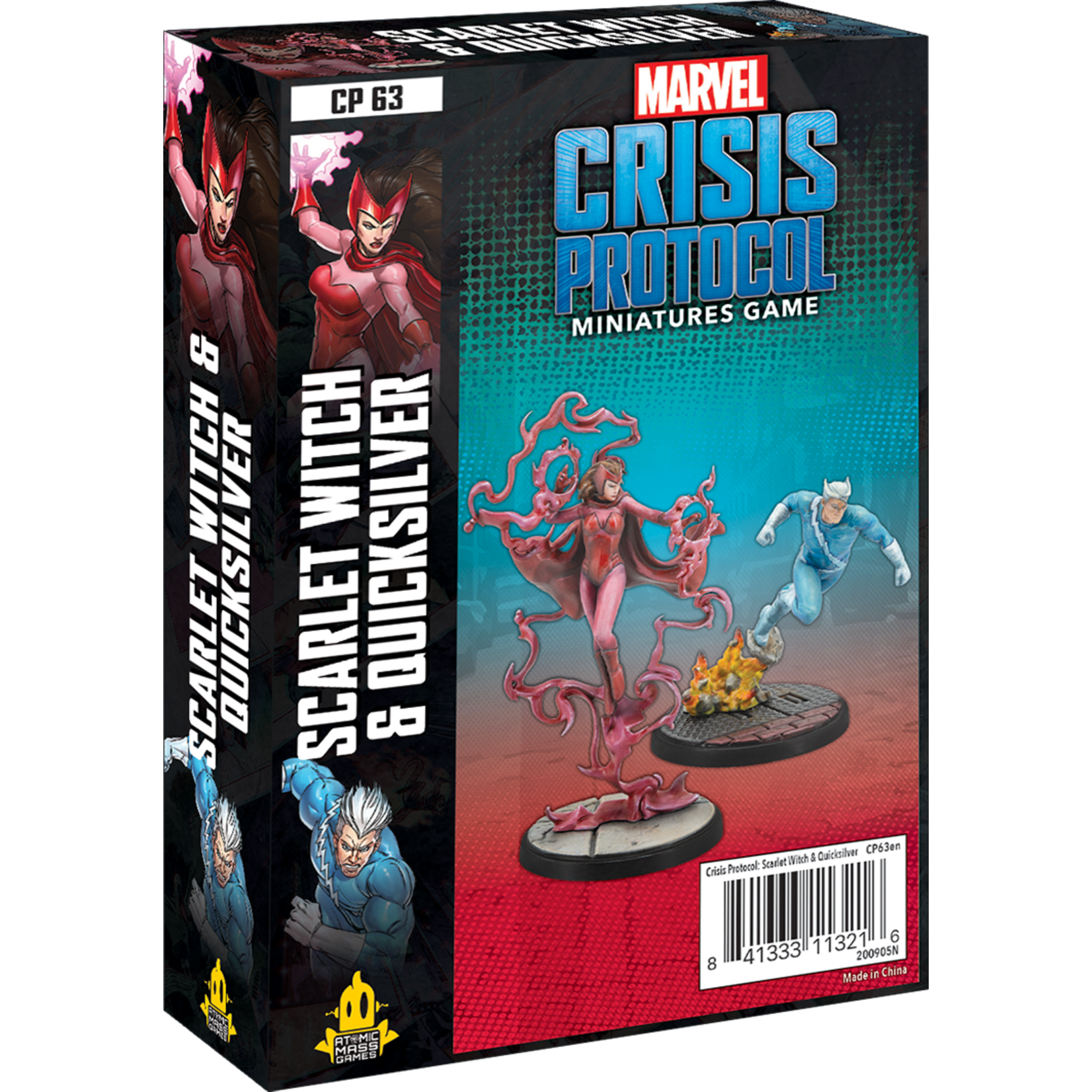 Atomic Mass Games Marvel: Crisis Protocol - Scarlet Witch & Quicksilver
