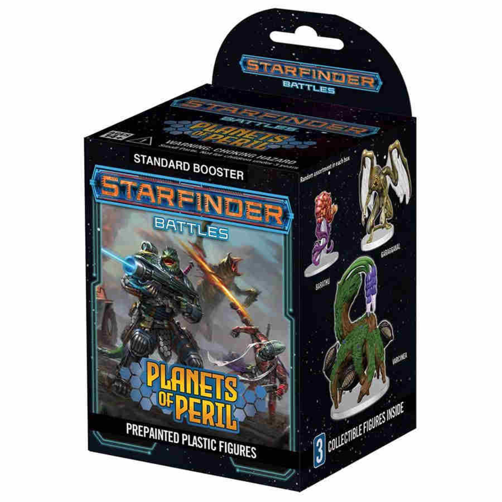 Wiz Kids Starfinder Prepainted Miniatures: Planets of Peril Booster Pack