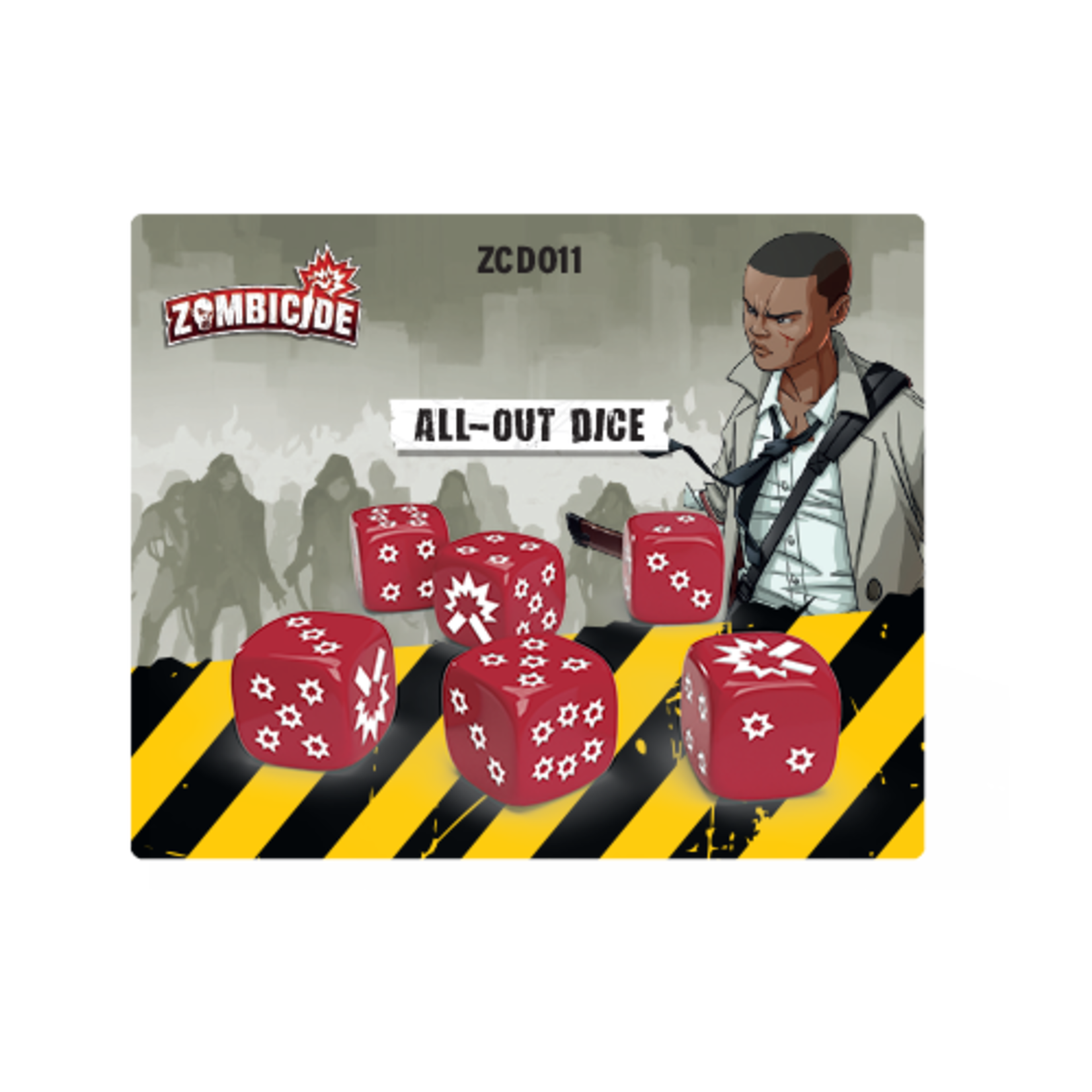 CMON Zombicide 2nd Edition - All-Out Dice