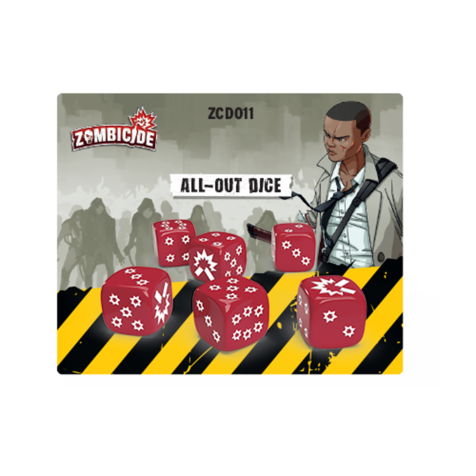 Cool Mini or Not Zombicide 2nd Edition - All-Out Dice