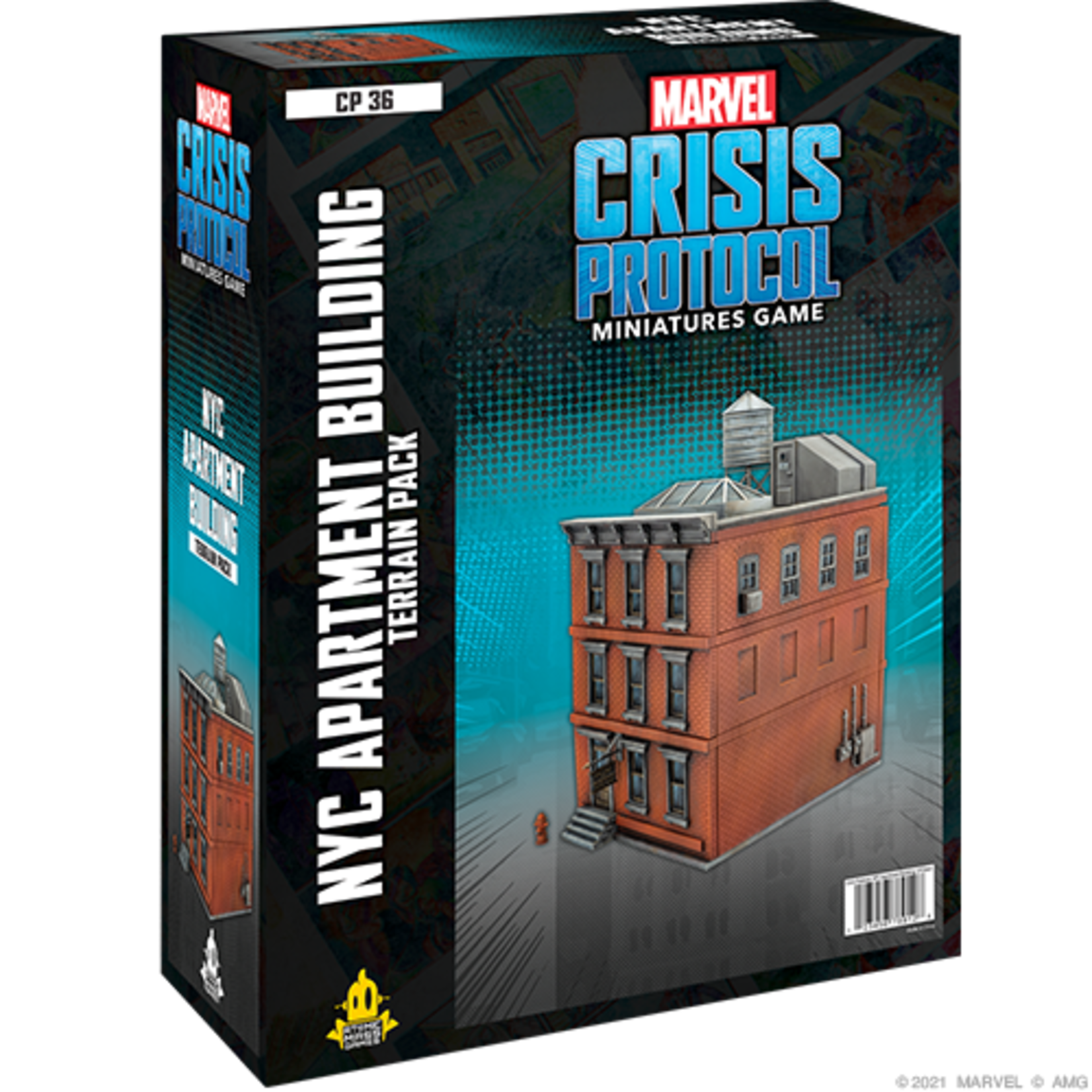 Atomic Mass Games Marvel: Crisis Protocol - NYC Apartment Building Terrain