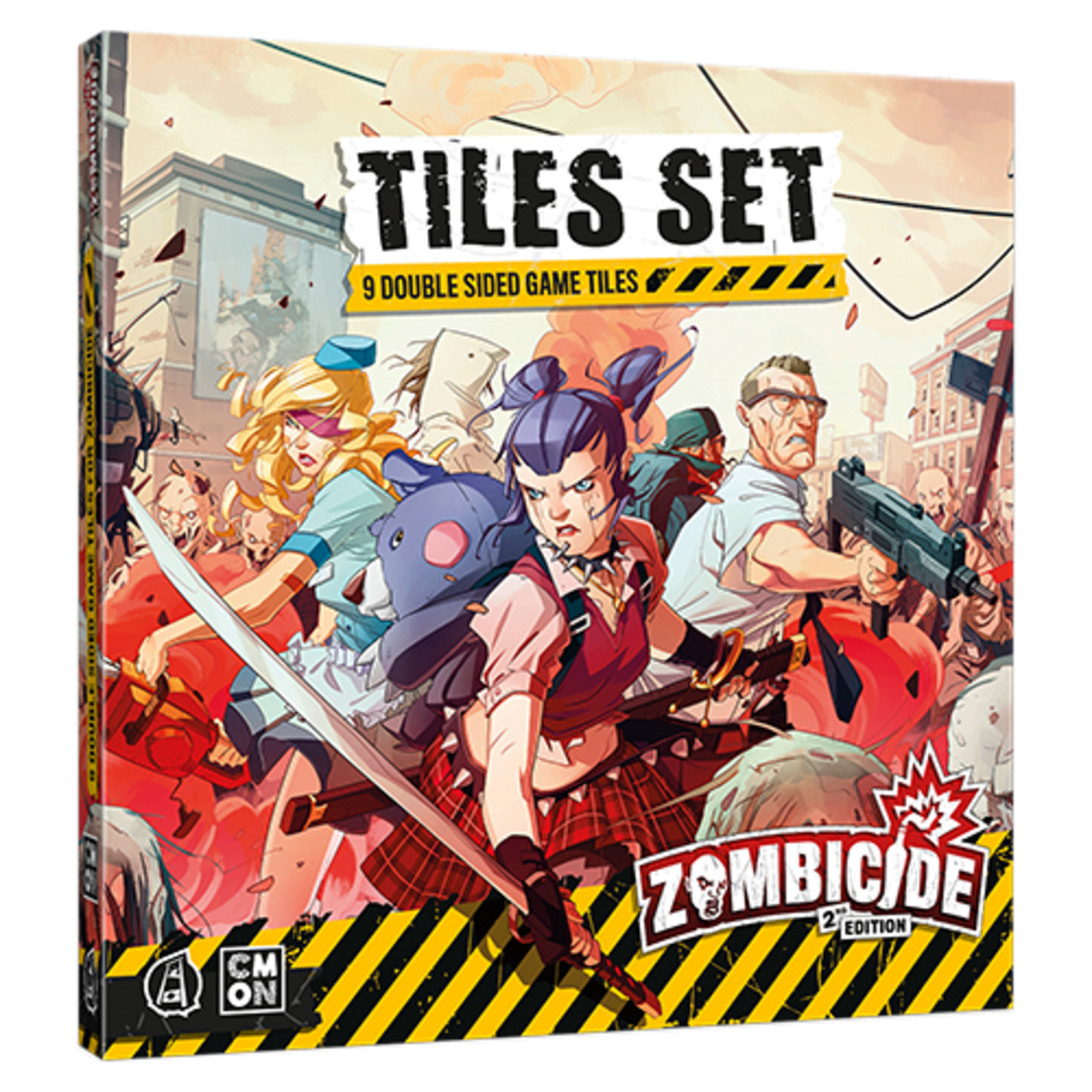 Cool Mini or Not Zombicide 2nd Edition - Tile Set