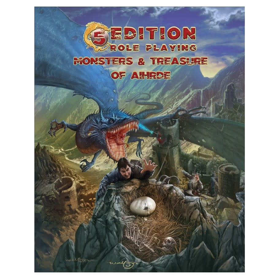D&D 5E: Monsters & Treasure of Aihrde - Phoenix Fire Games