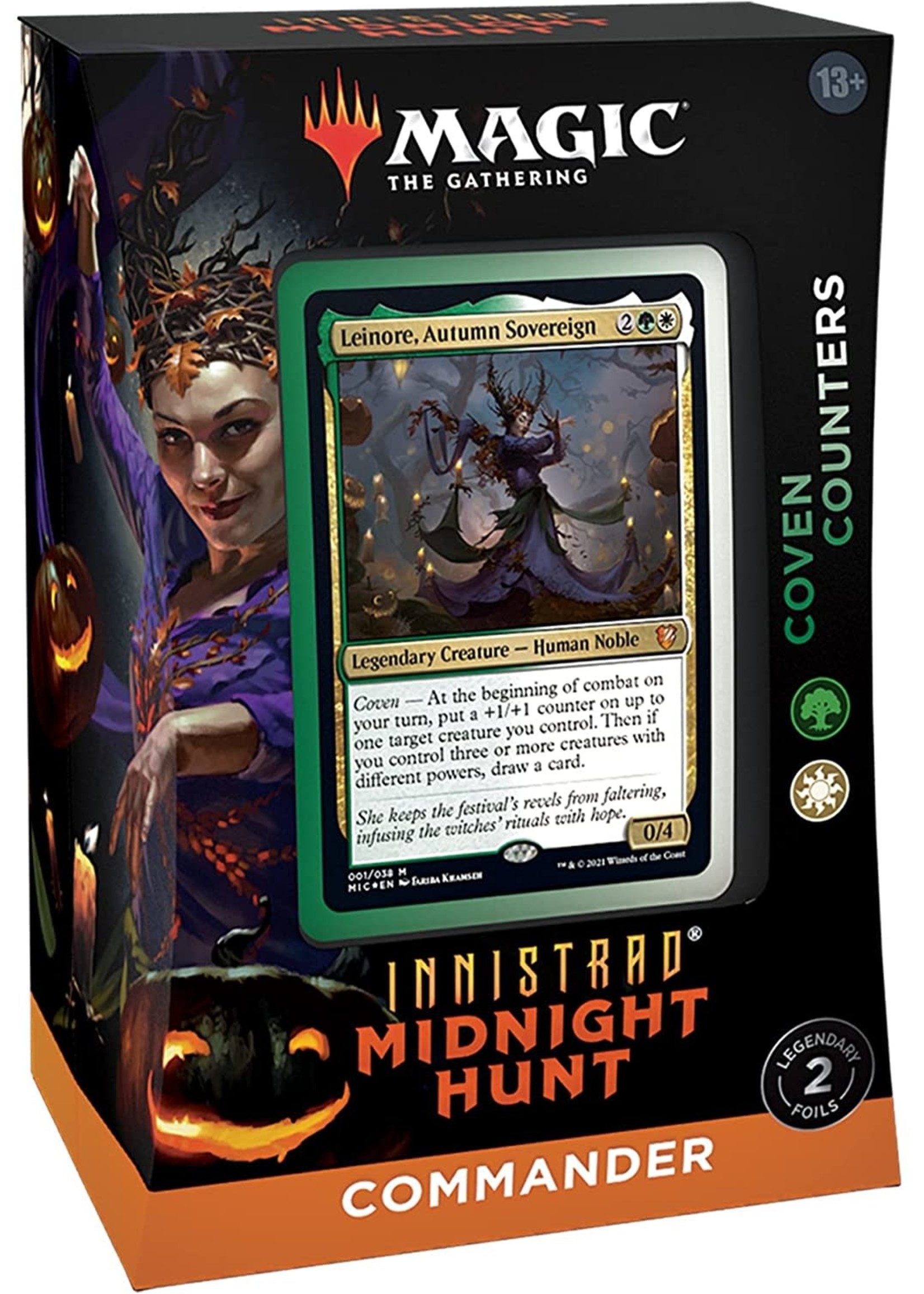 Wizards of the Coast MTG: Innistrad Midnight Hunt Commander Deck - Coven Counters