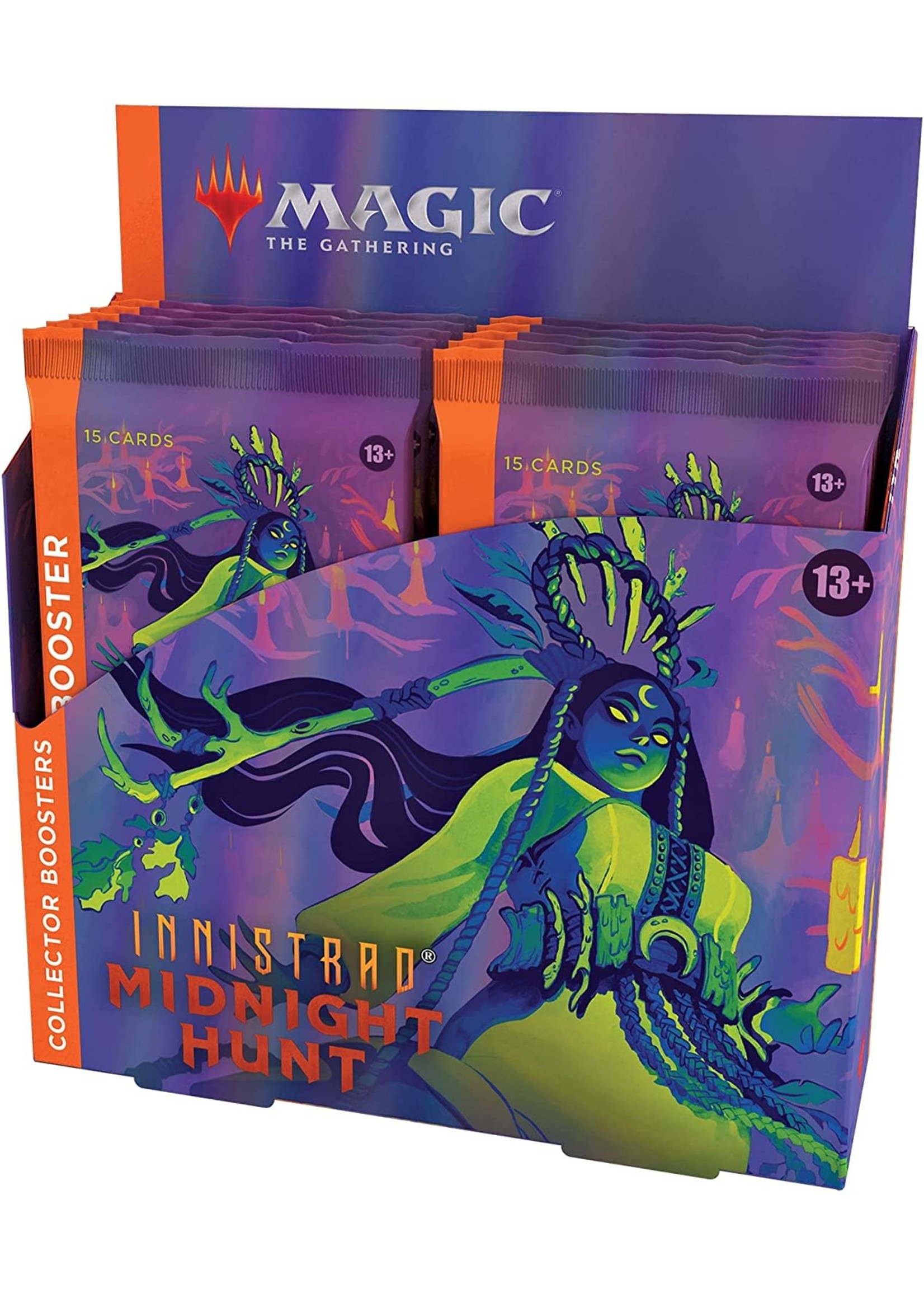 Wizards of the Coast MTG: Innistrad Midnight Hunt - Collector Booster Box