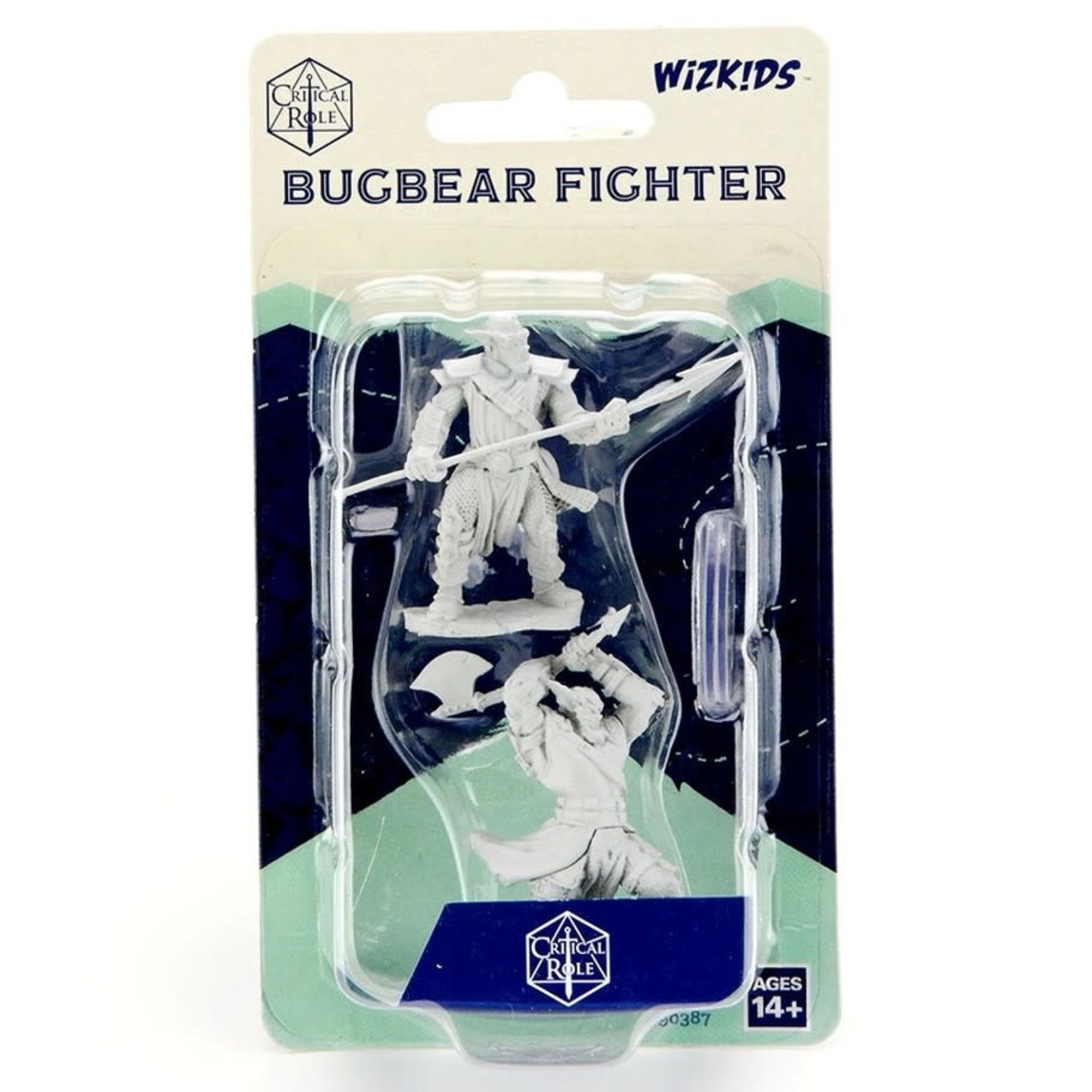 Wiz Kids Unpainted Miniatures: Bugbear Fighter - CR - W01