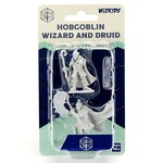 Wiz Kids Unpainted Miniatures: Hobgoblin Wizard & Druid - CR - W01