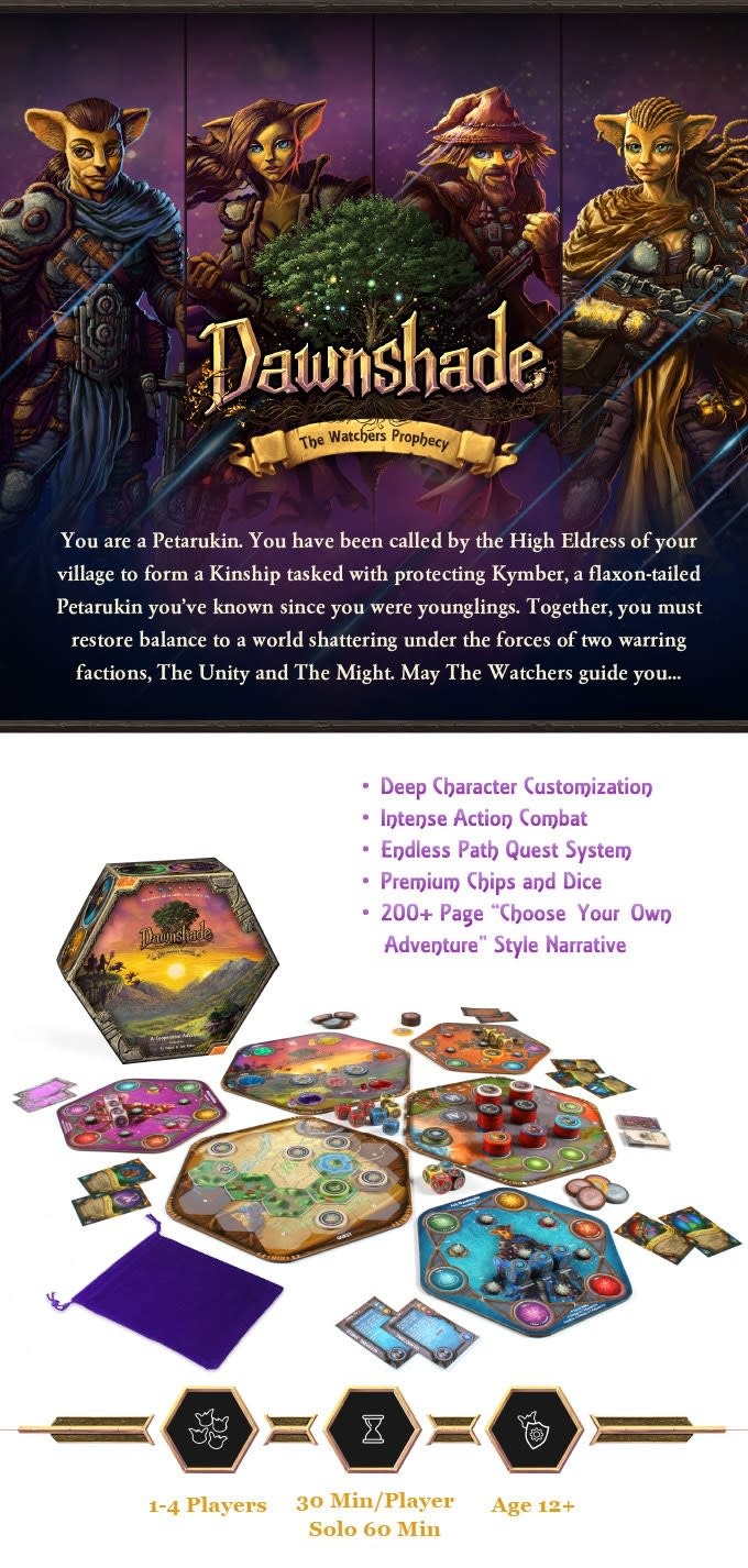 Dawnshade: The Watchers Prophecy by Highborne Games — Kickstarter